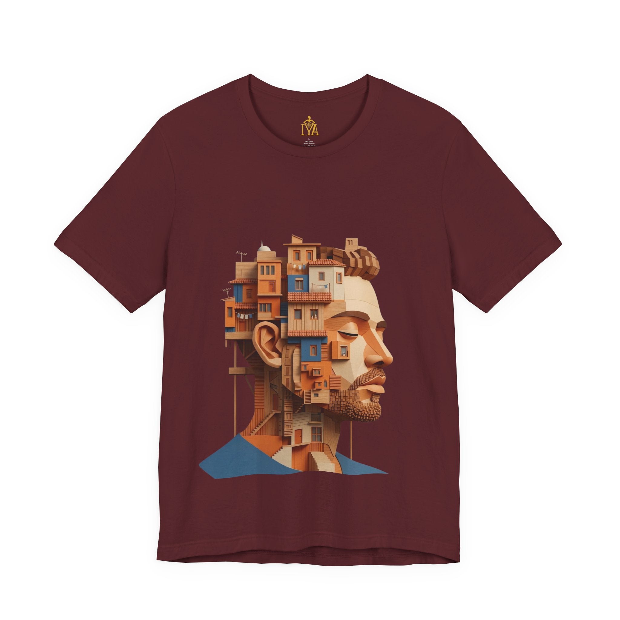 Men's Premium Cotton T-Shirt – "Urban Mind"