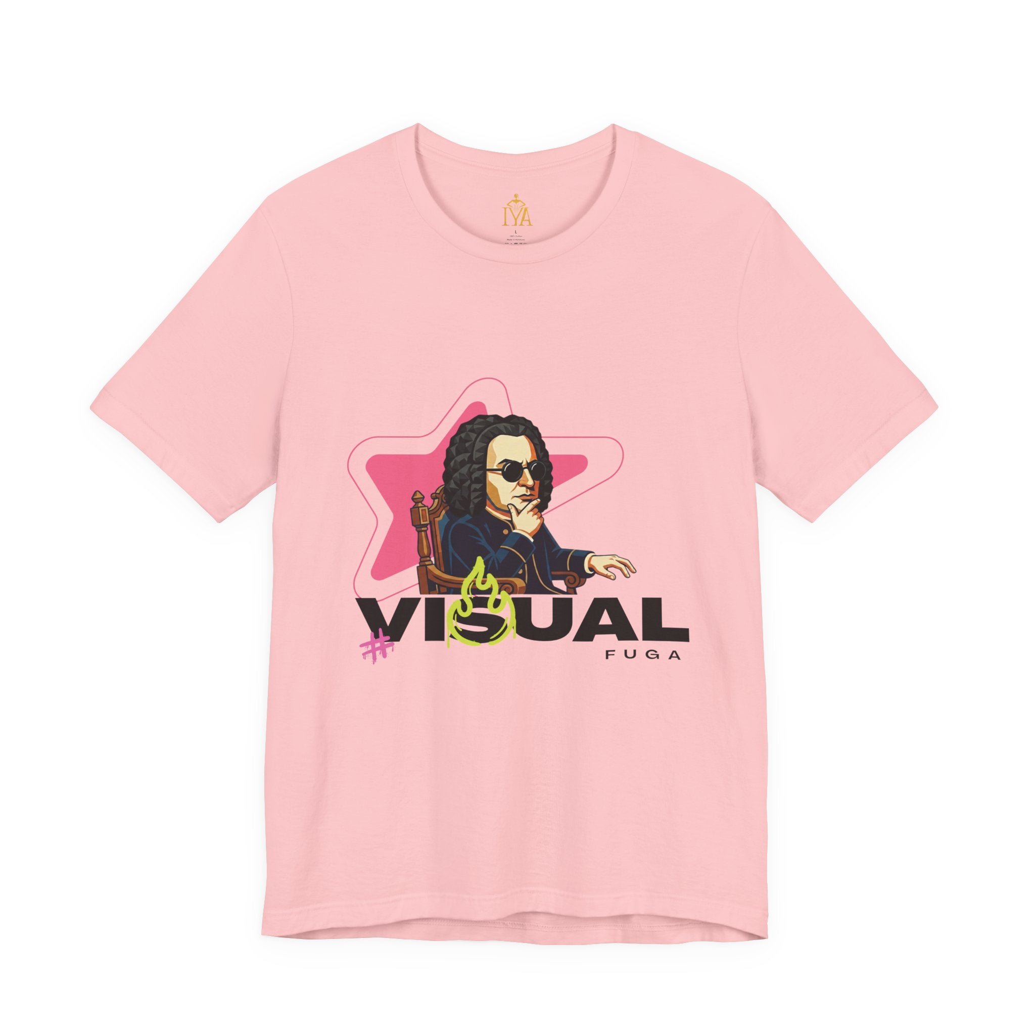 Women's Cotton T-Shirt "Visual Fugue" (Urban Style in various colors)