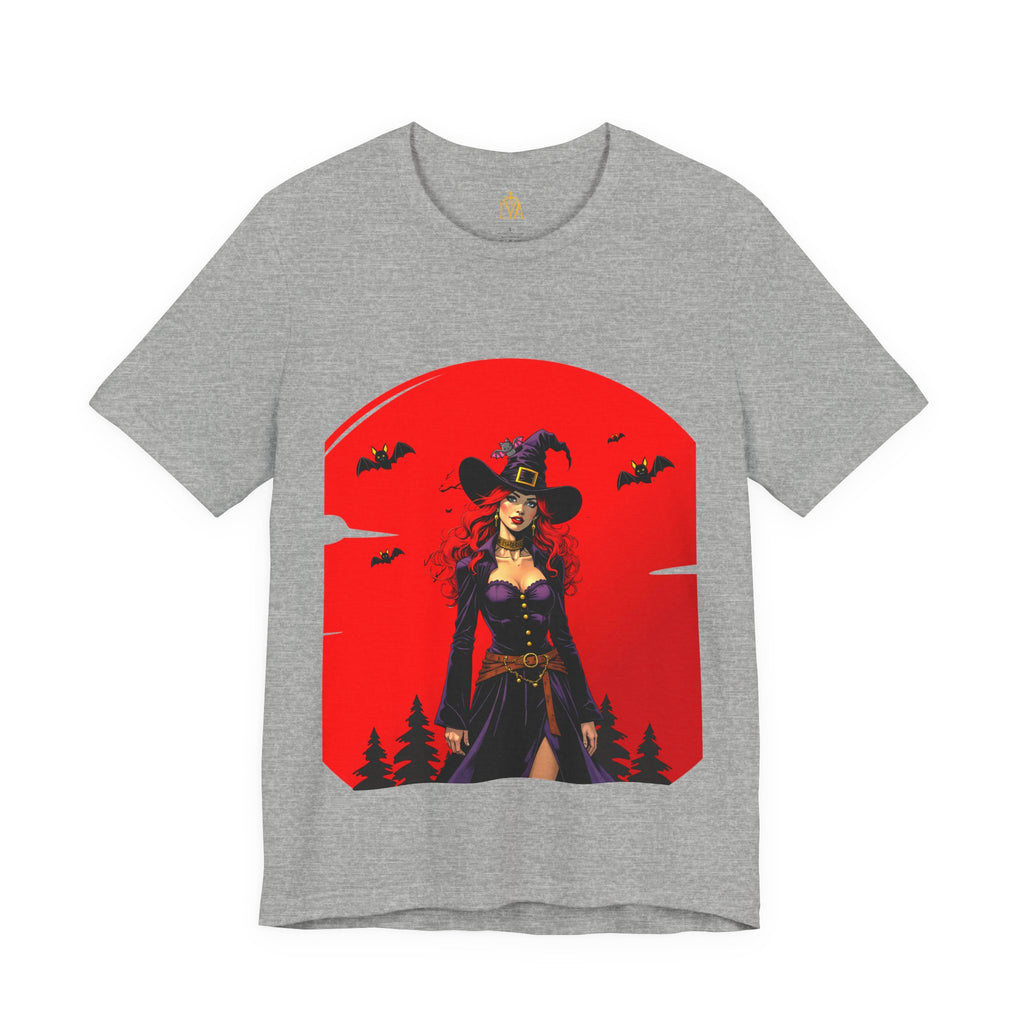 Women's cotton T-shirt "Happy Halloween"