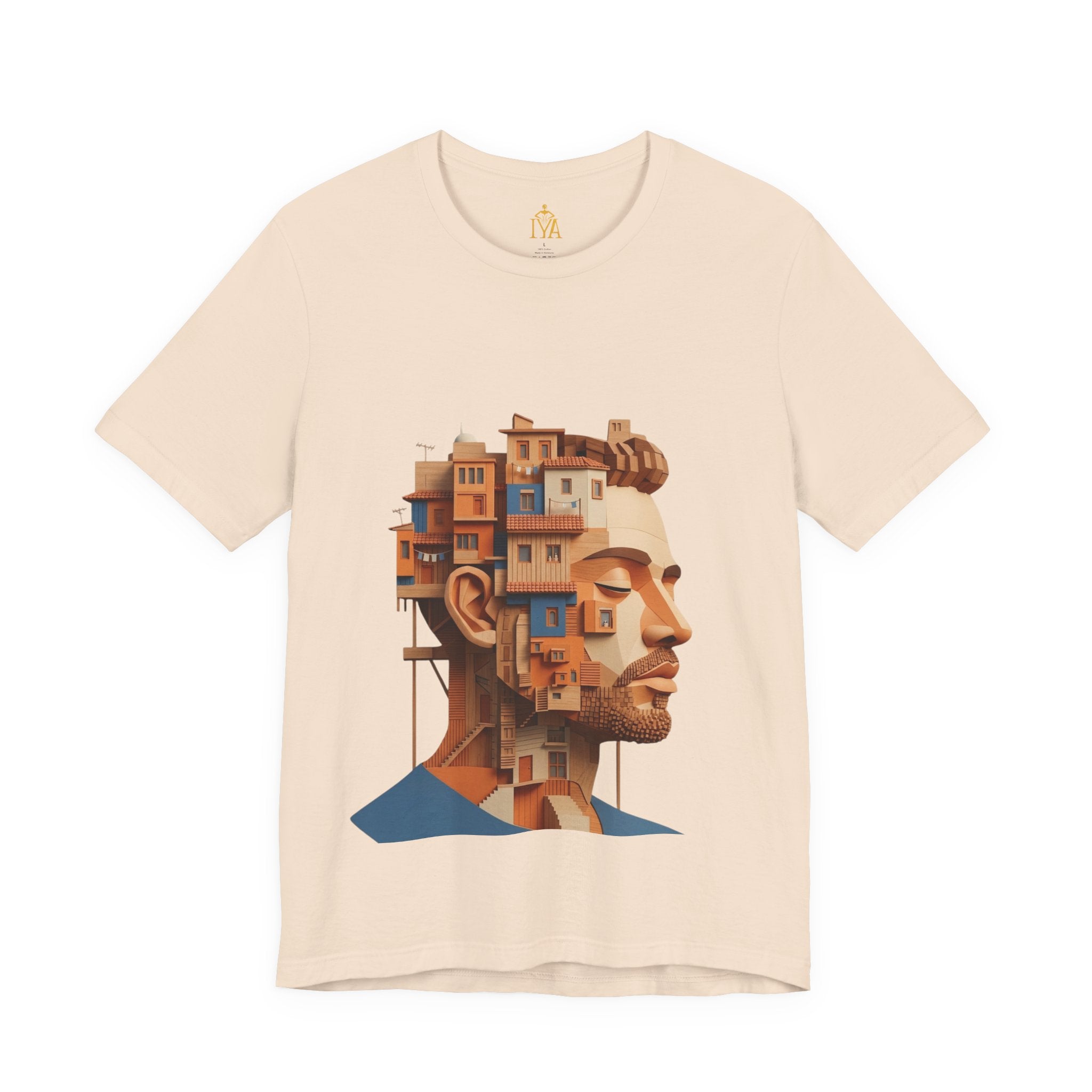 Men's Premium Cotton T-Shirt – "Urban Mind"