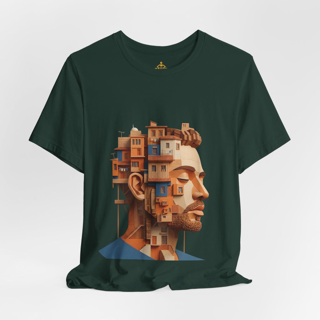 Men's Premium Cotton T-Shirt – "Urban Mind"
