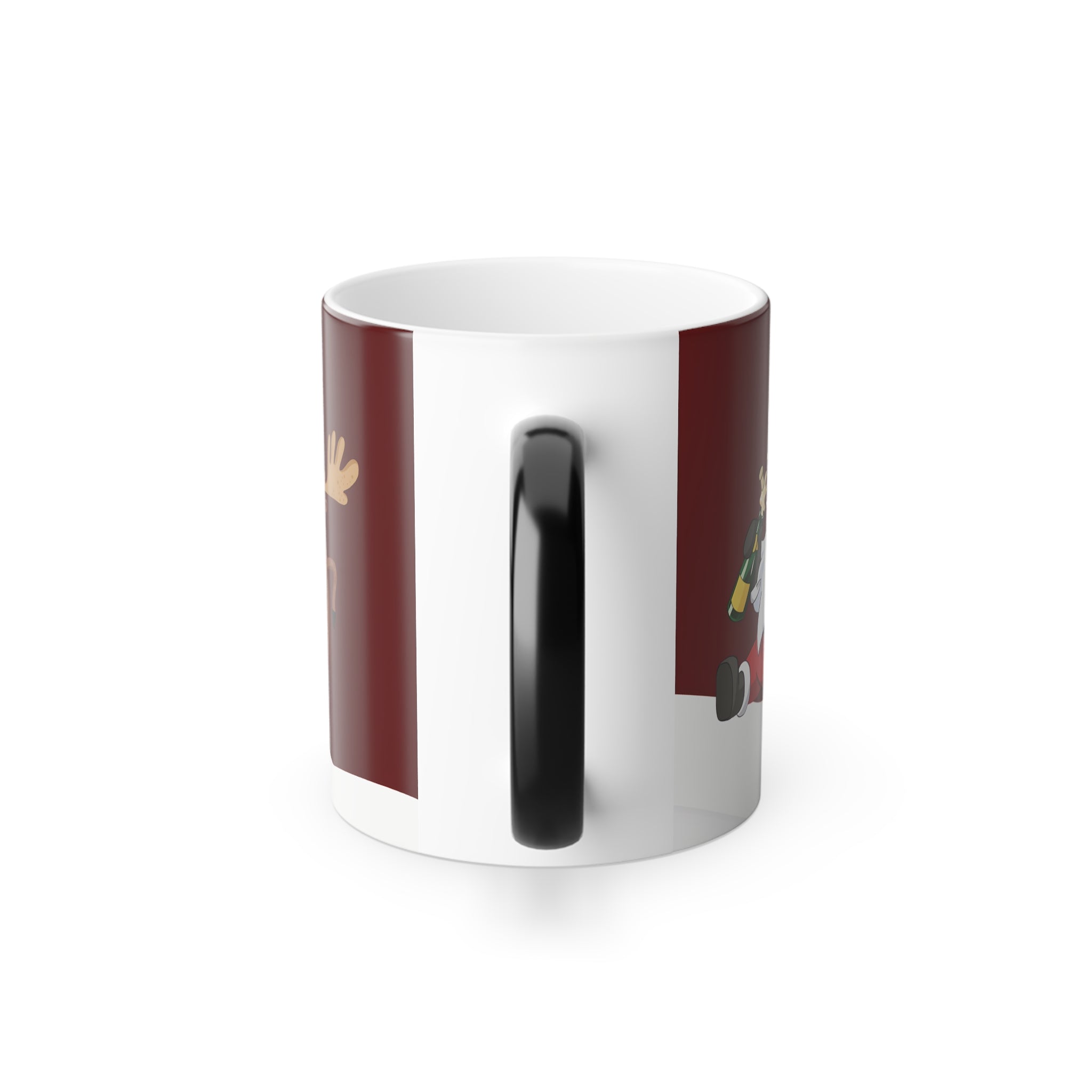 Color-changing Christmas mug: Unconditional friendship, 11oz