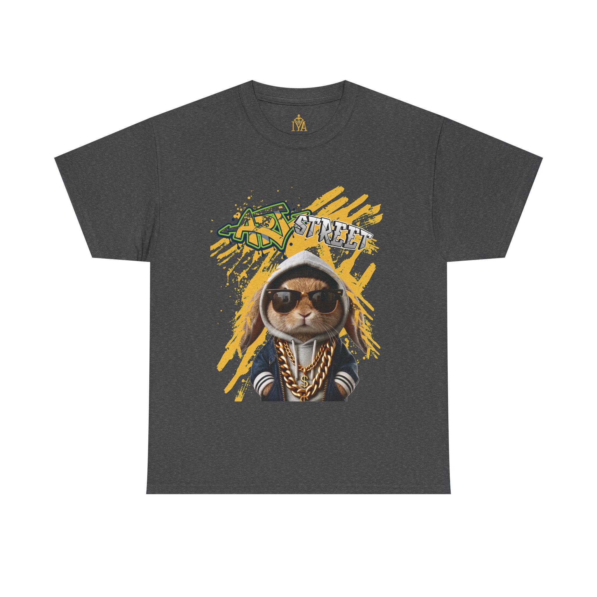 Art Street Rabbit Urban T-shirt (Folio No. 14-The guardian of the alley)