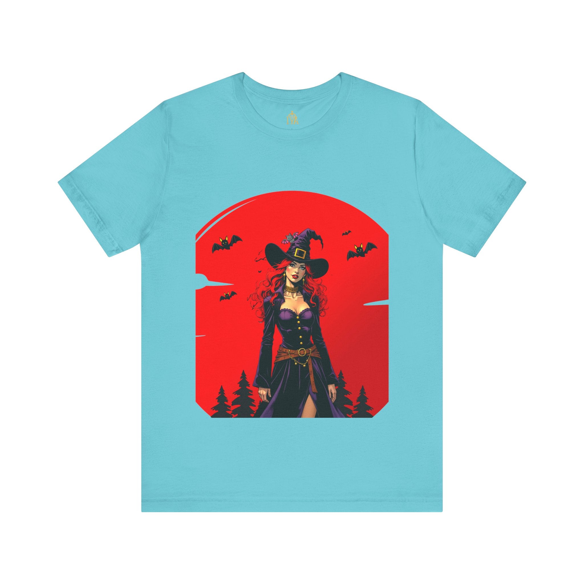 Women's cotton T-shirt "Happy Halloween"