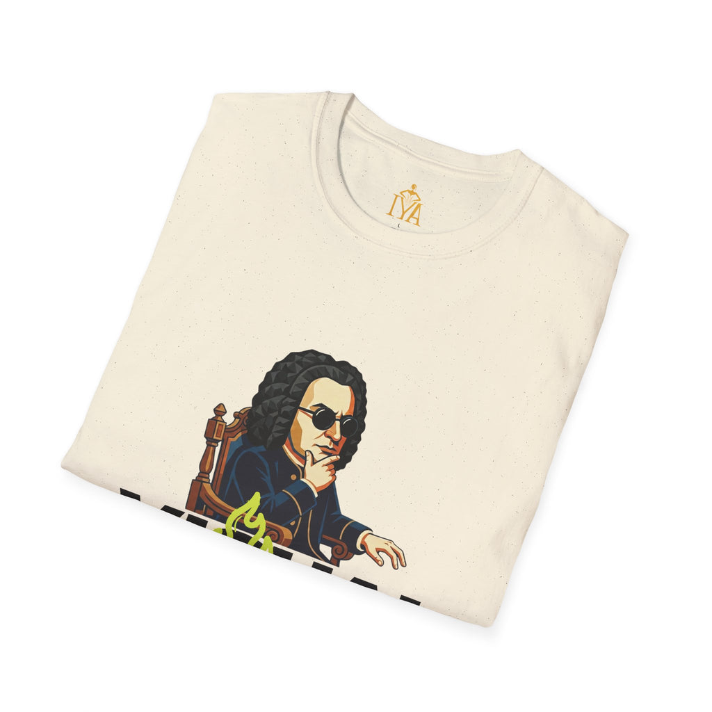 Men's Premium Cotton T-Shirt – Visual Fugue (Baroque Revolt in various colors)