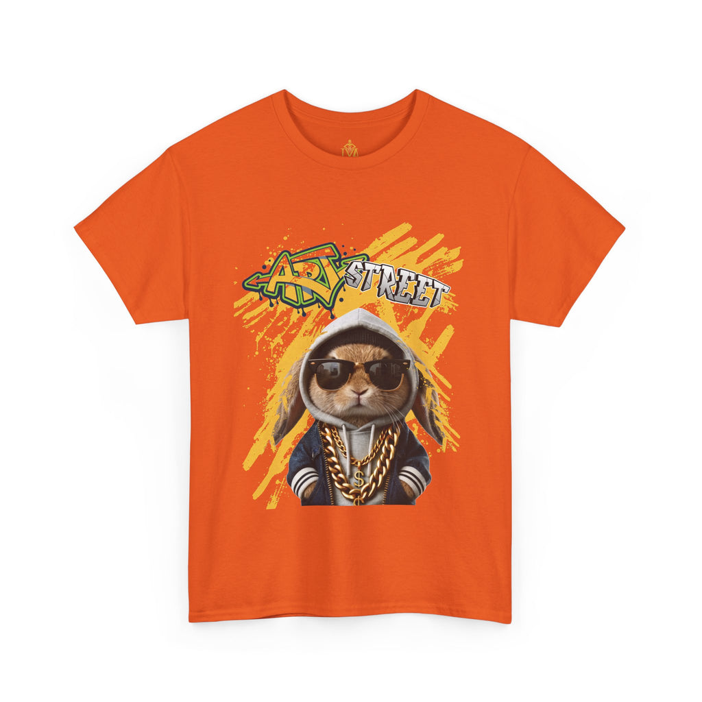 Art Street Rabbit Urban T-shirt (Folio No. 14-The guardian of the alley)
