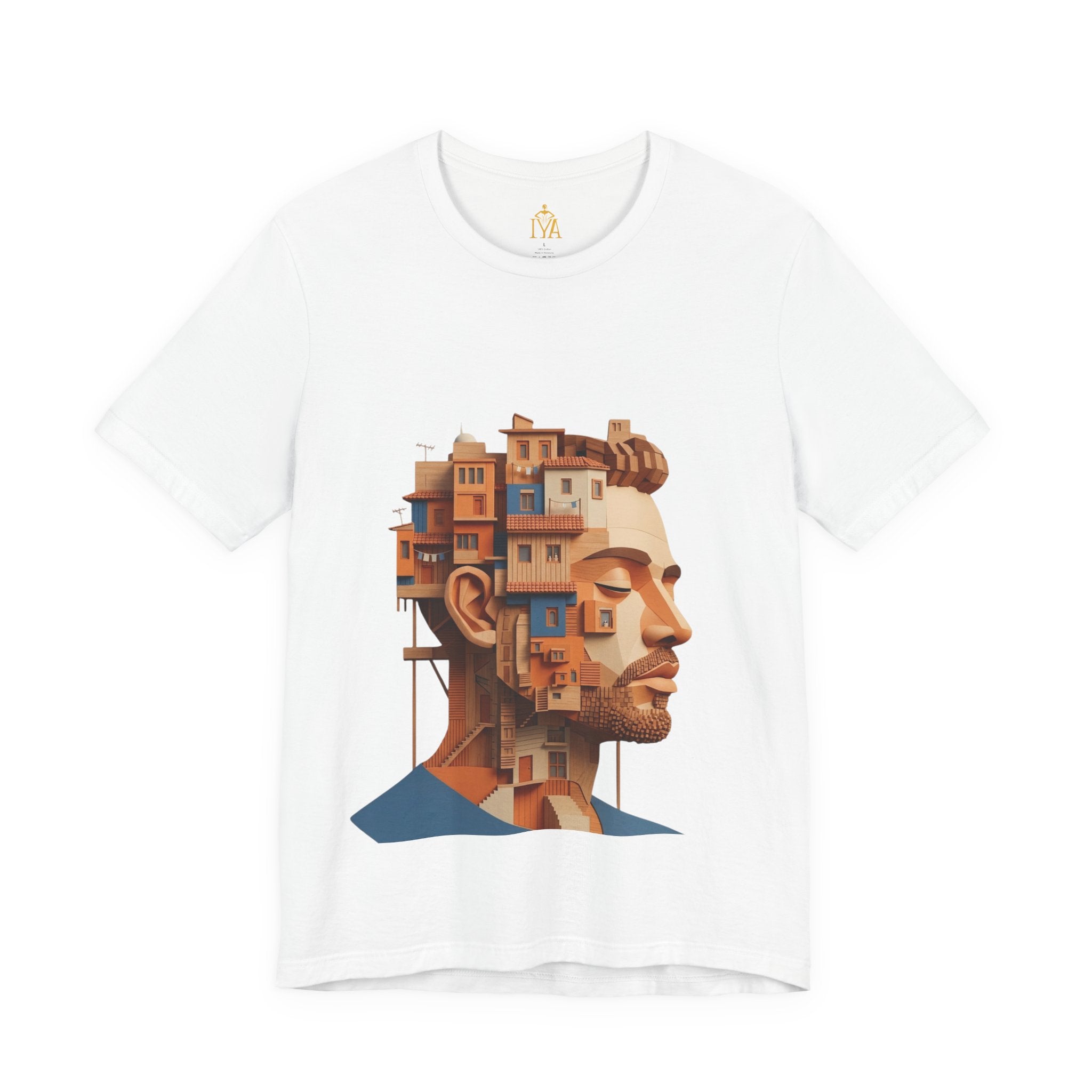 Men's Premium Cotton T-Shirt – "Urban Mind"