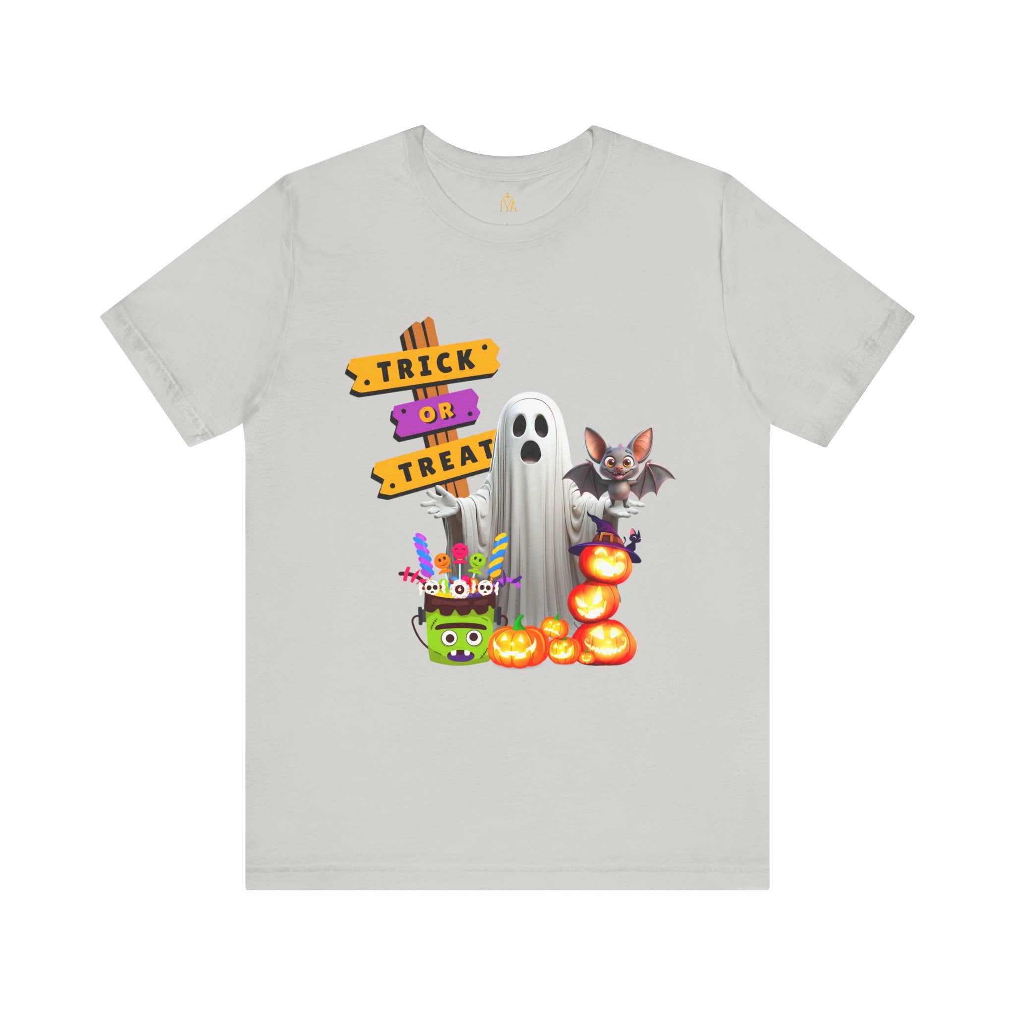 Men's cotton T-shirt "Happy Halloween"