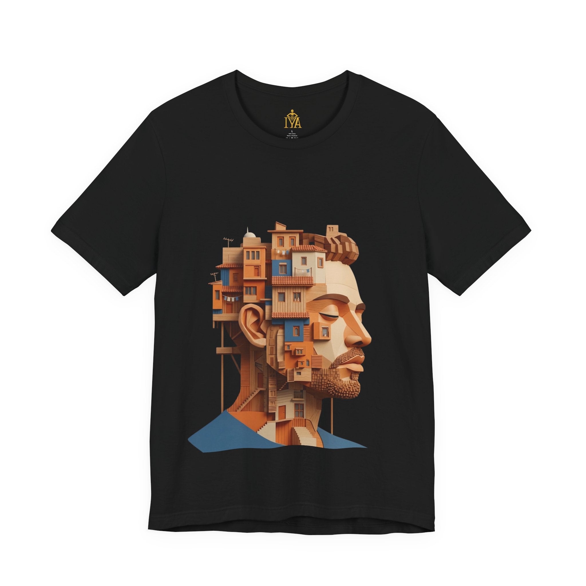 Men's Premium Cotton T-Shirt – "Urban Mind"