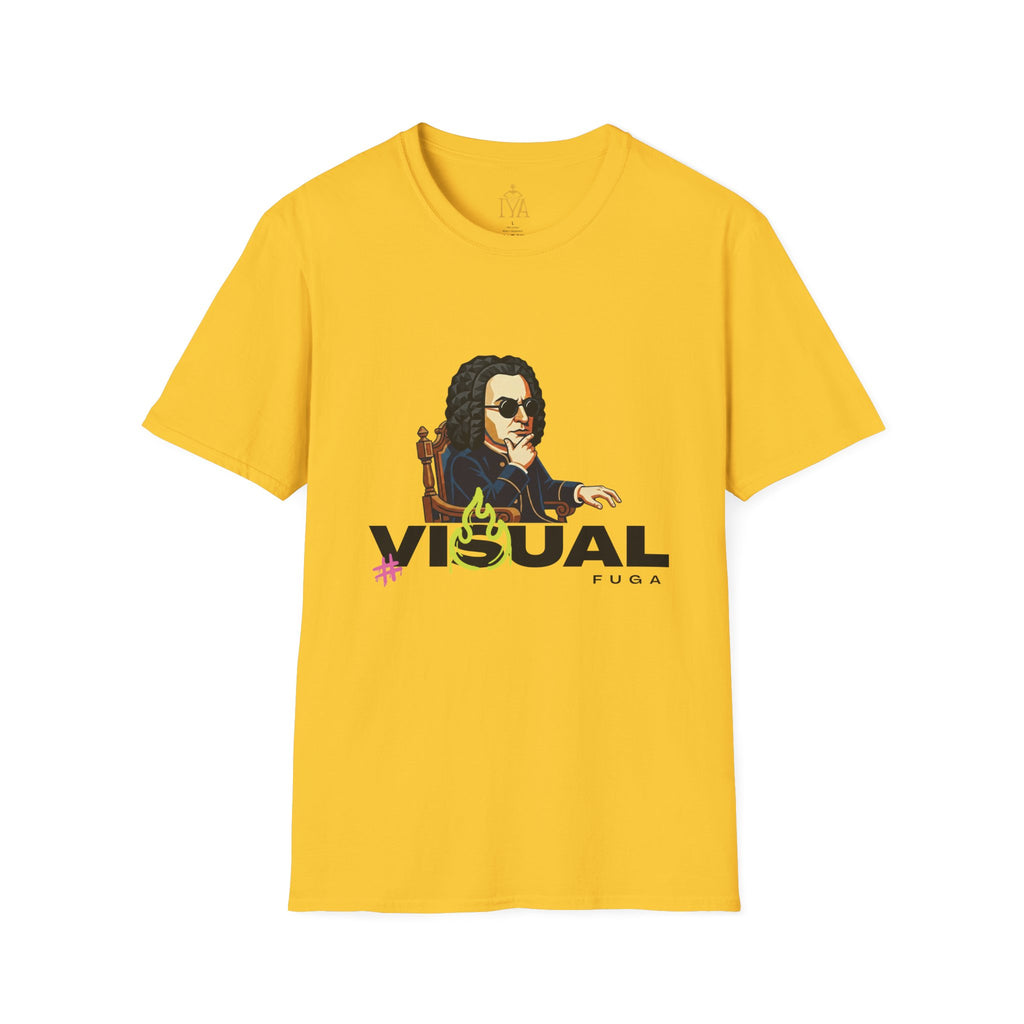 Men's Premium Cotton T-Shirt – Visual Fugue (Baroque Revolt in various colors)