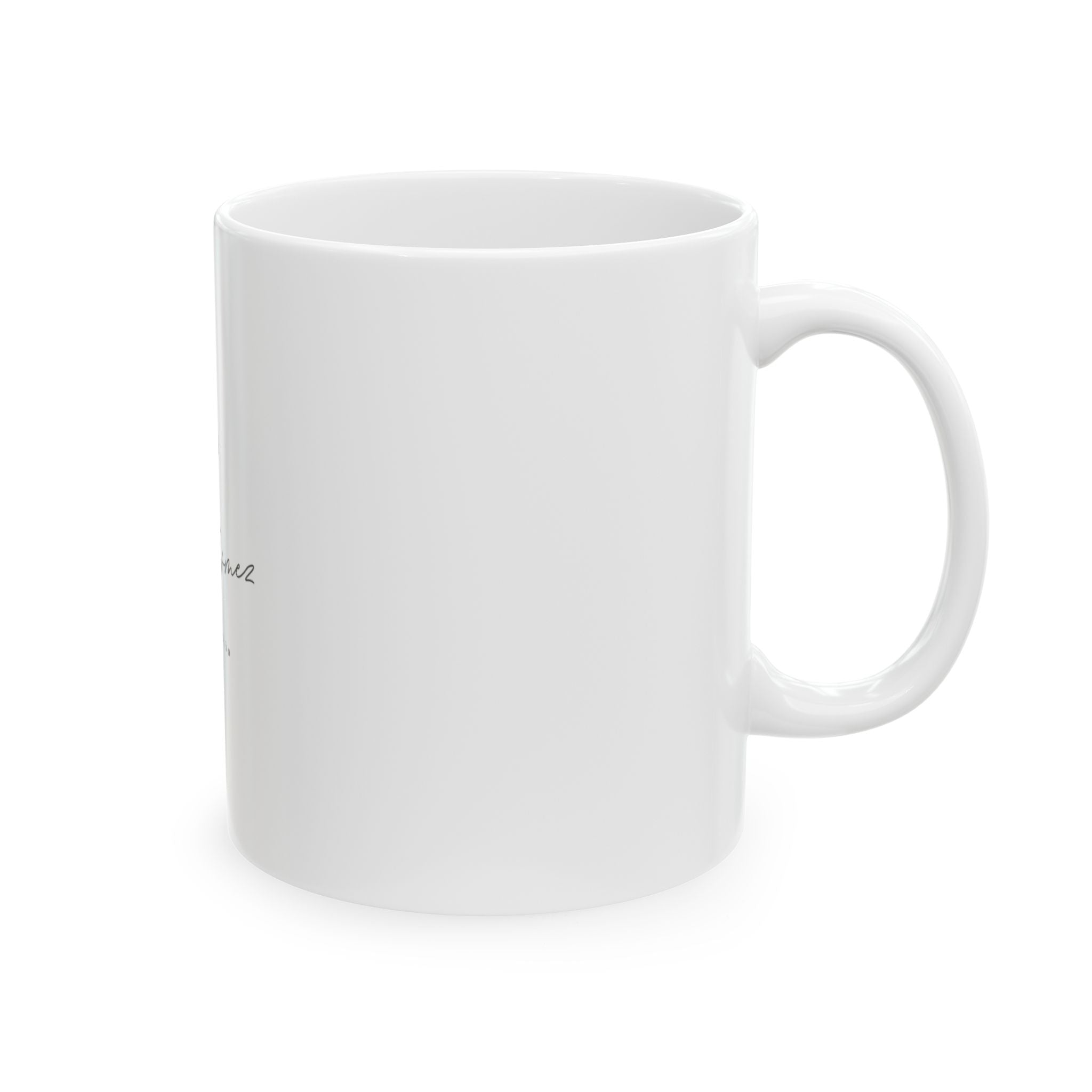 Ceramic Mug Designed To Personalize Names (11oz, 15oz)