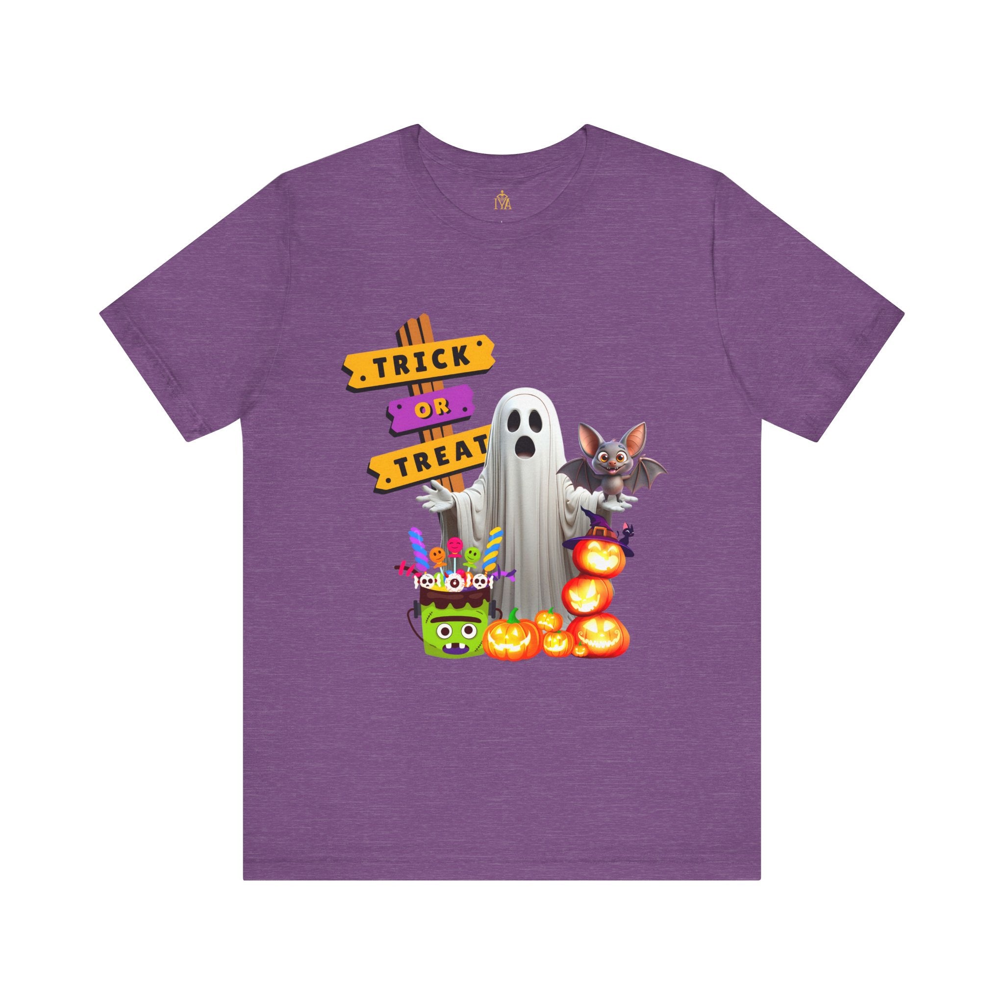 Men's cotton T-shirt "Happy Halloween"