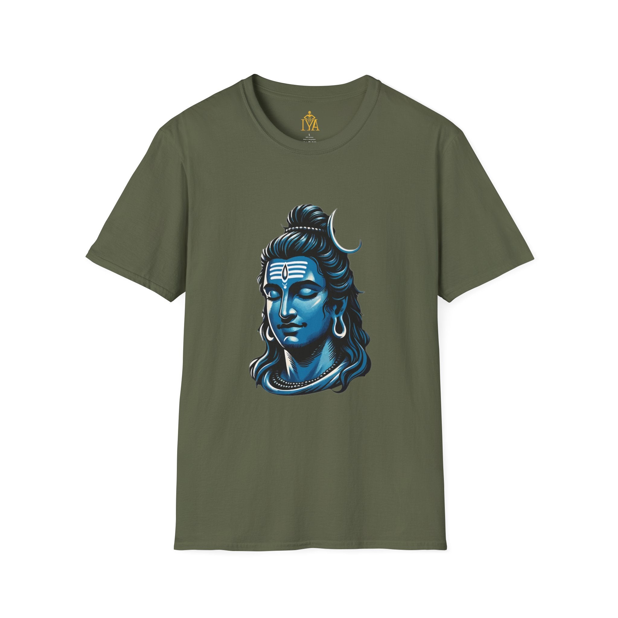 Men's T-Shirt With Photo Of God Shiva