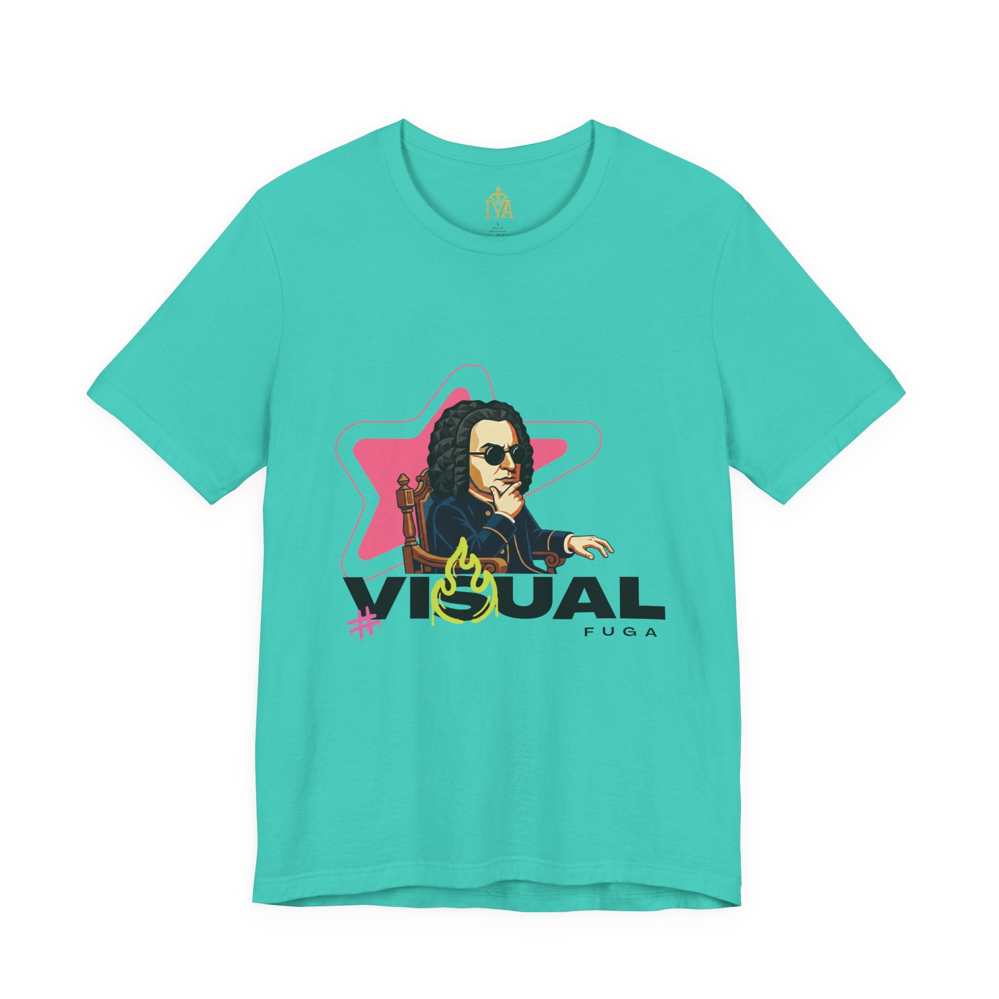 Women's Cotton T-Shirt "Visual Fugue" (Urban Style in various colors)