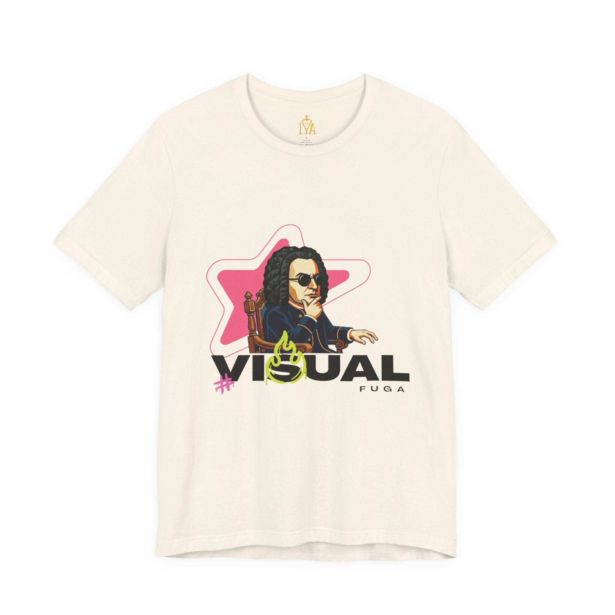 Women's Cotton T-Shirt "Visual Fugue" (Urban Style in various colors)