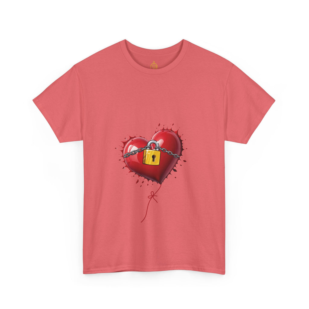 Heart Under Lock and Key – Valentine's Day T-Shirt
