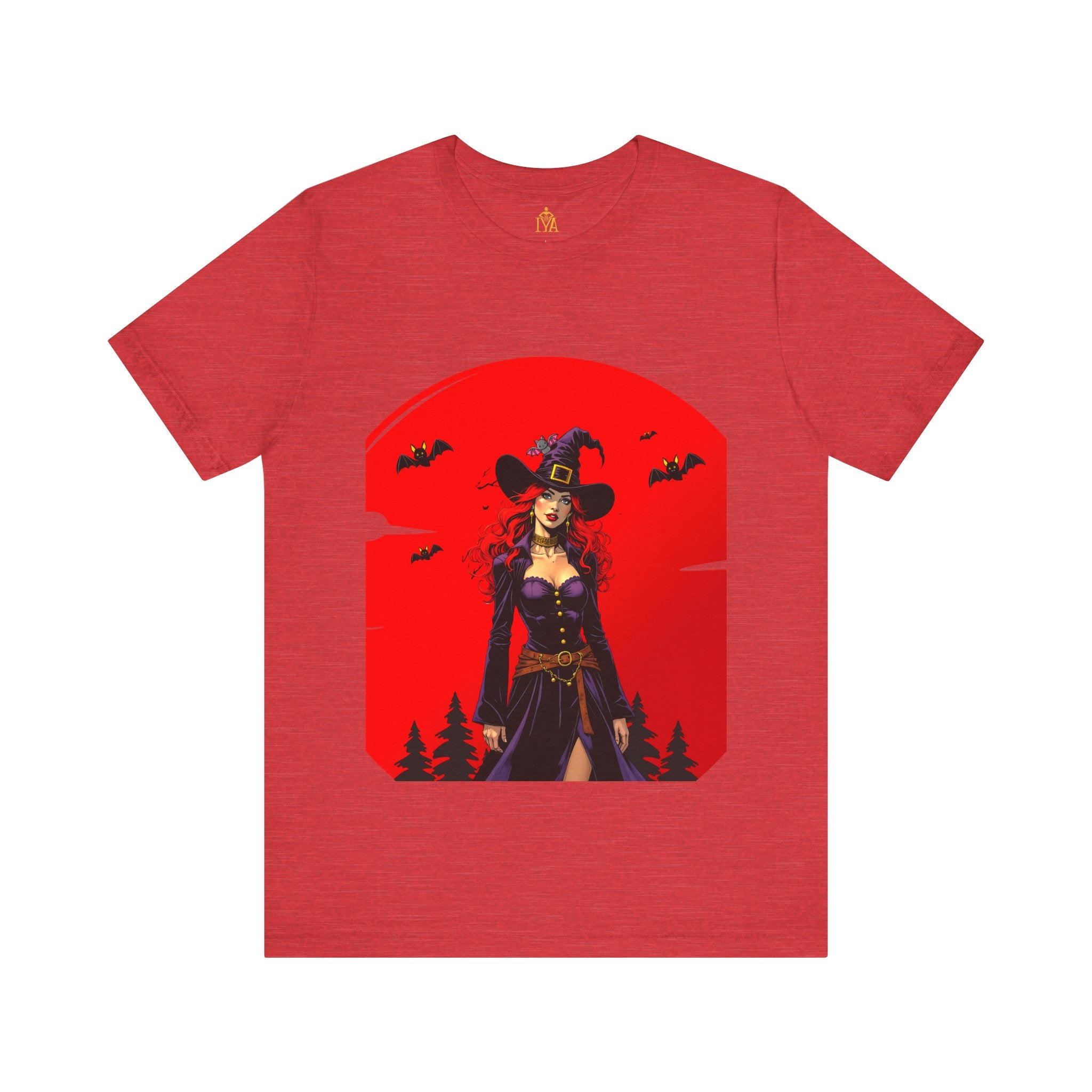 Women's cotton T-shirt "Happy Halloween"