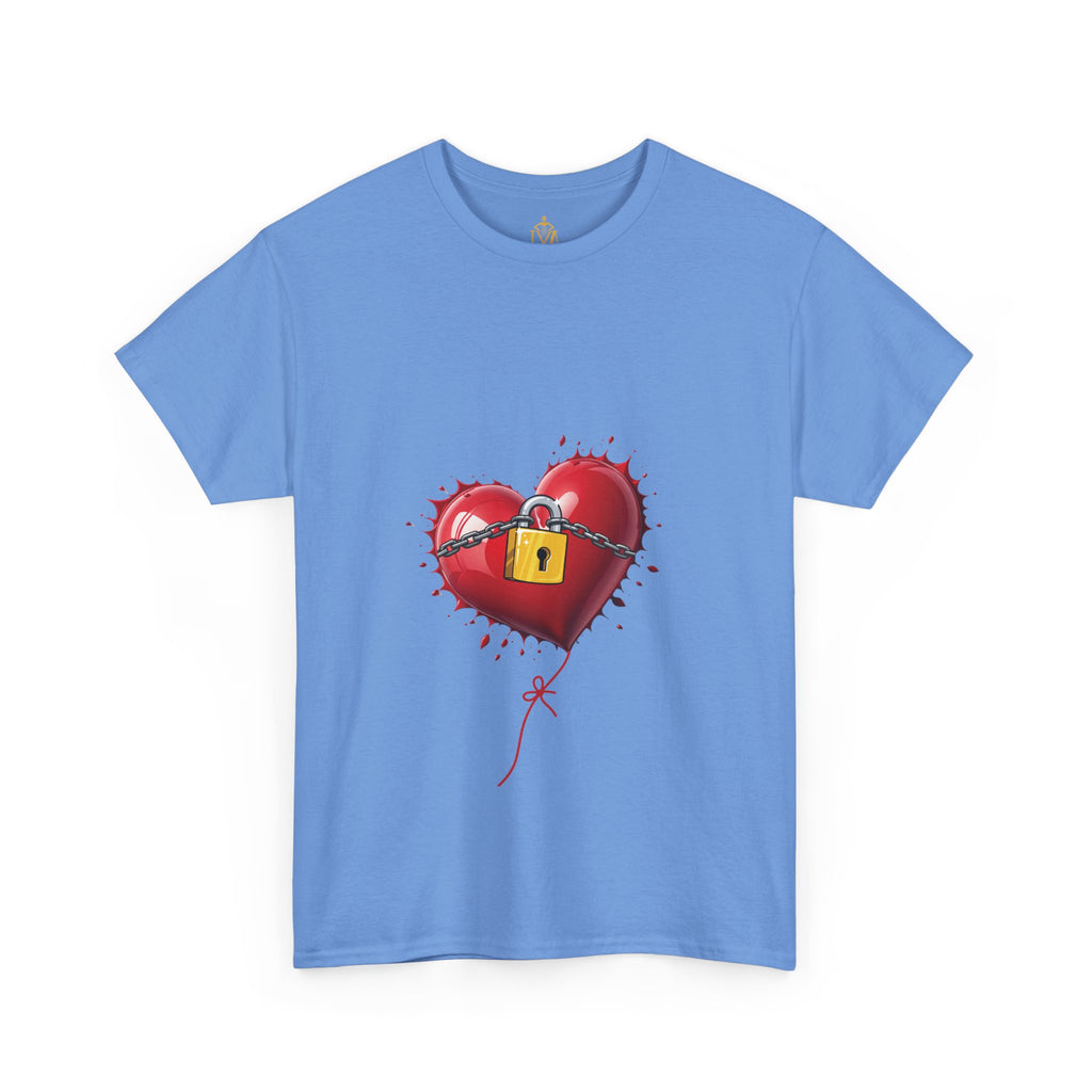 Heart Under Lock and Key – Valentine's Day T-Shirt