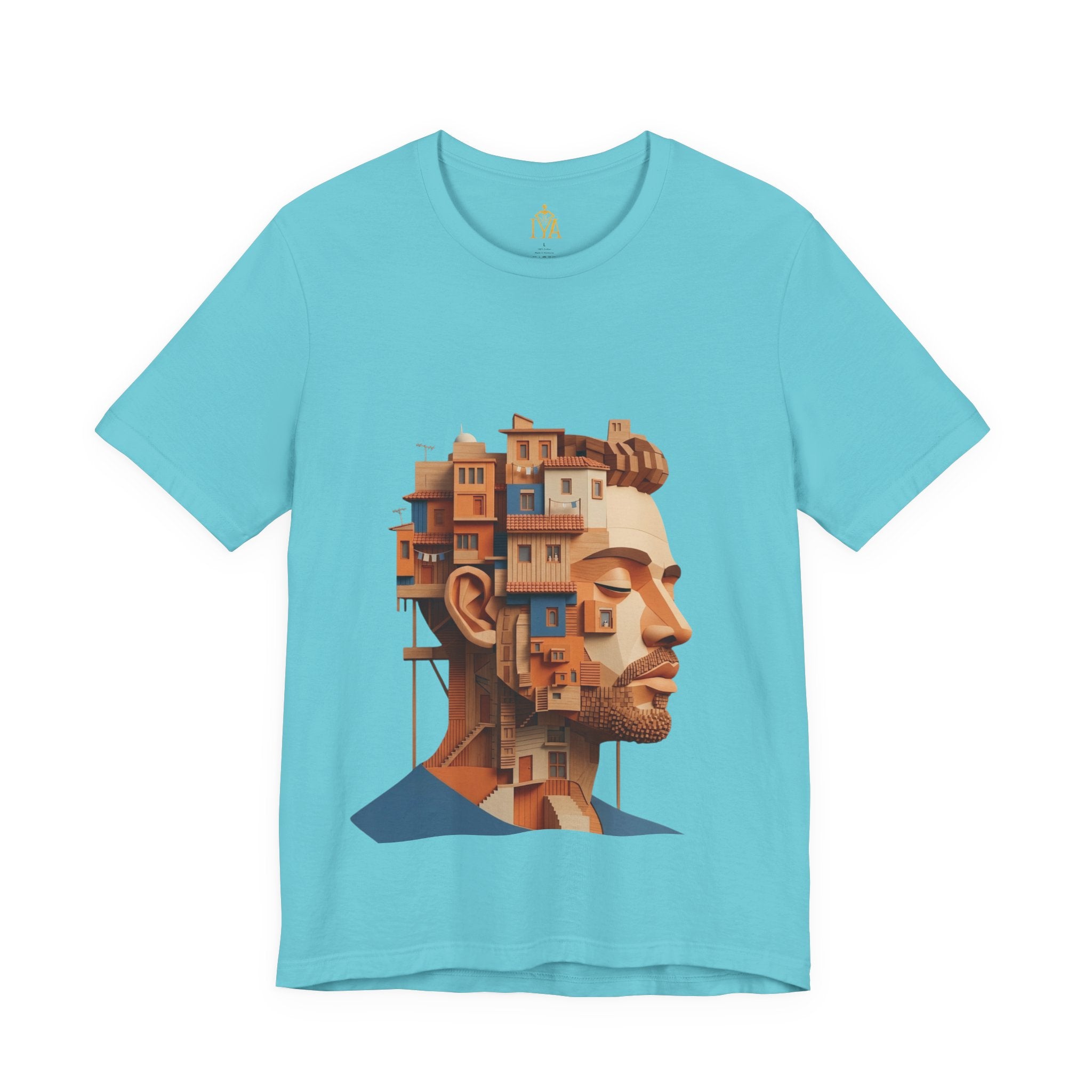 Men's Premium Cotton T-Shirt – "Urban Mind"