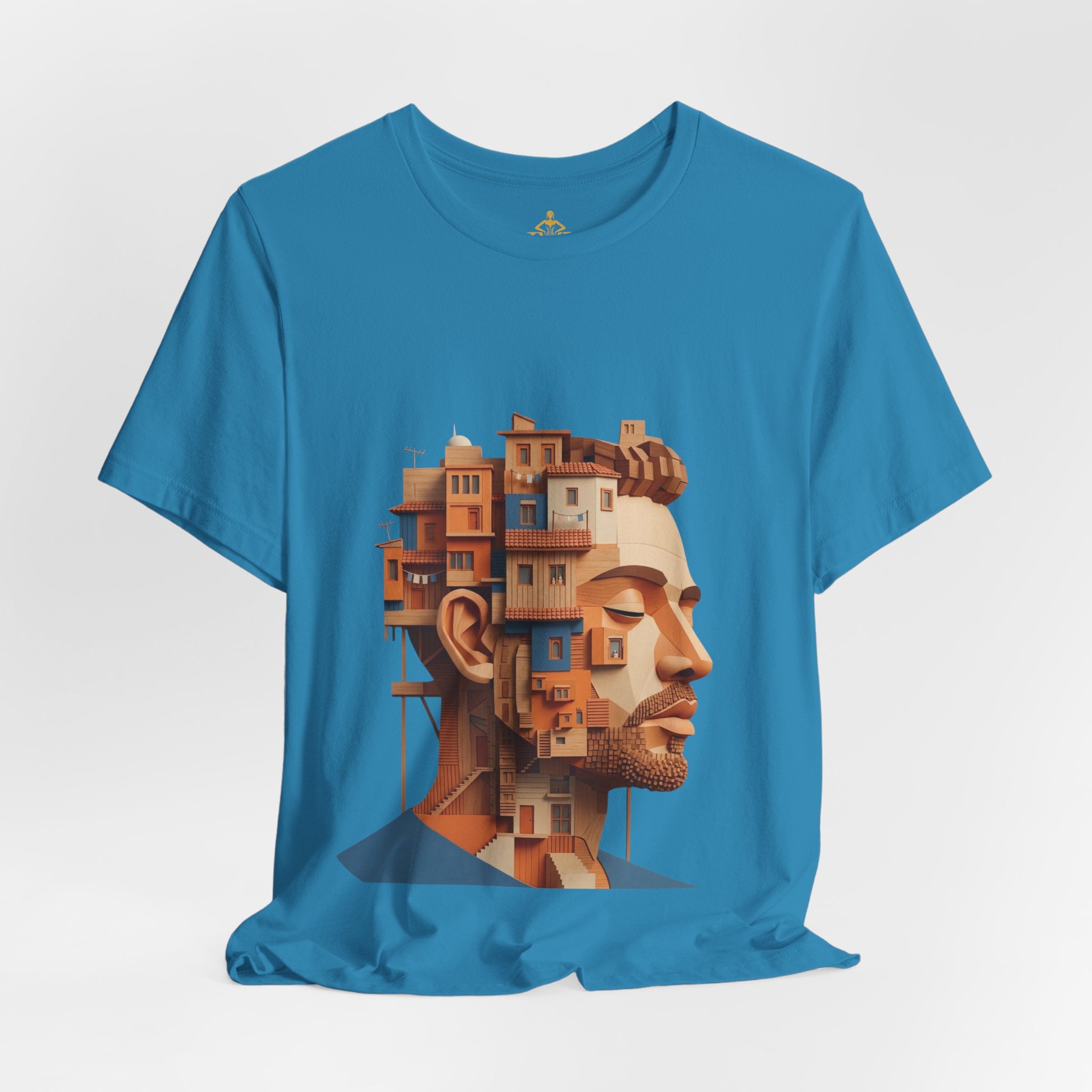 Men's Premium Cotton T-Shirt – "Urban Mind"