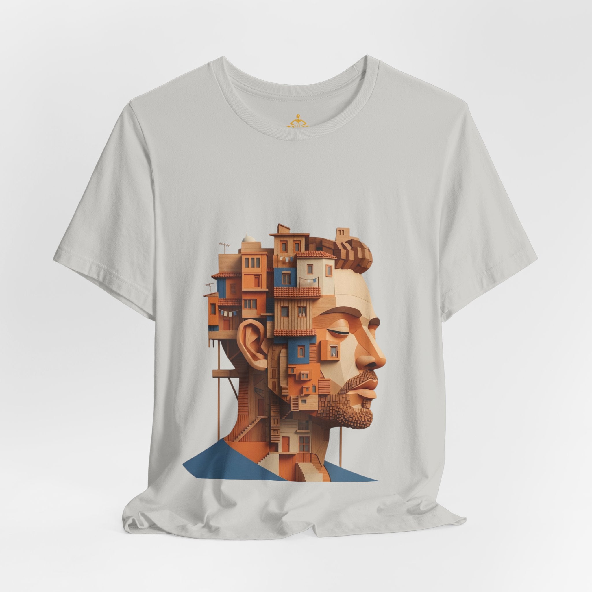 Men's Premium Cotton T-Shirt – "Urban Mind"