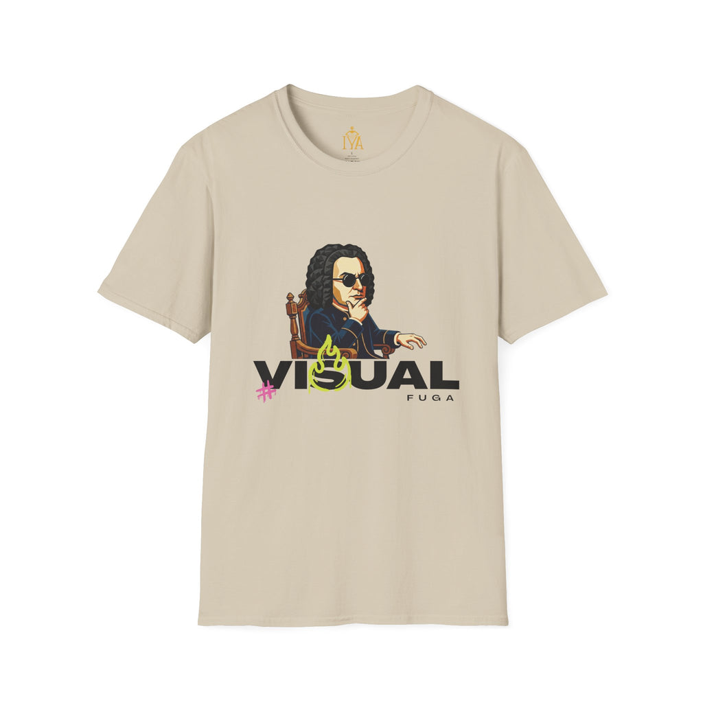 Men's Premium Cotton T-Shirt – Visual Fugue (Baroque Revolt in various colors)