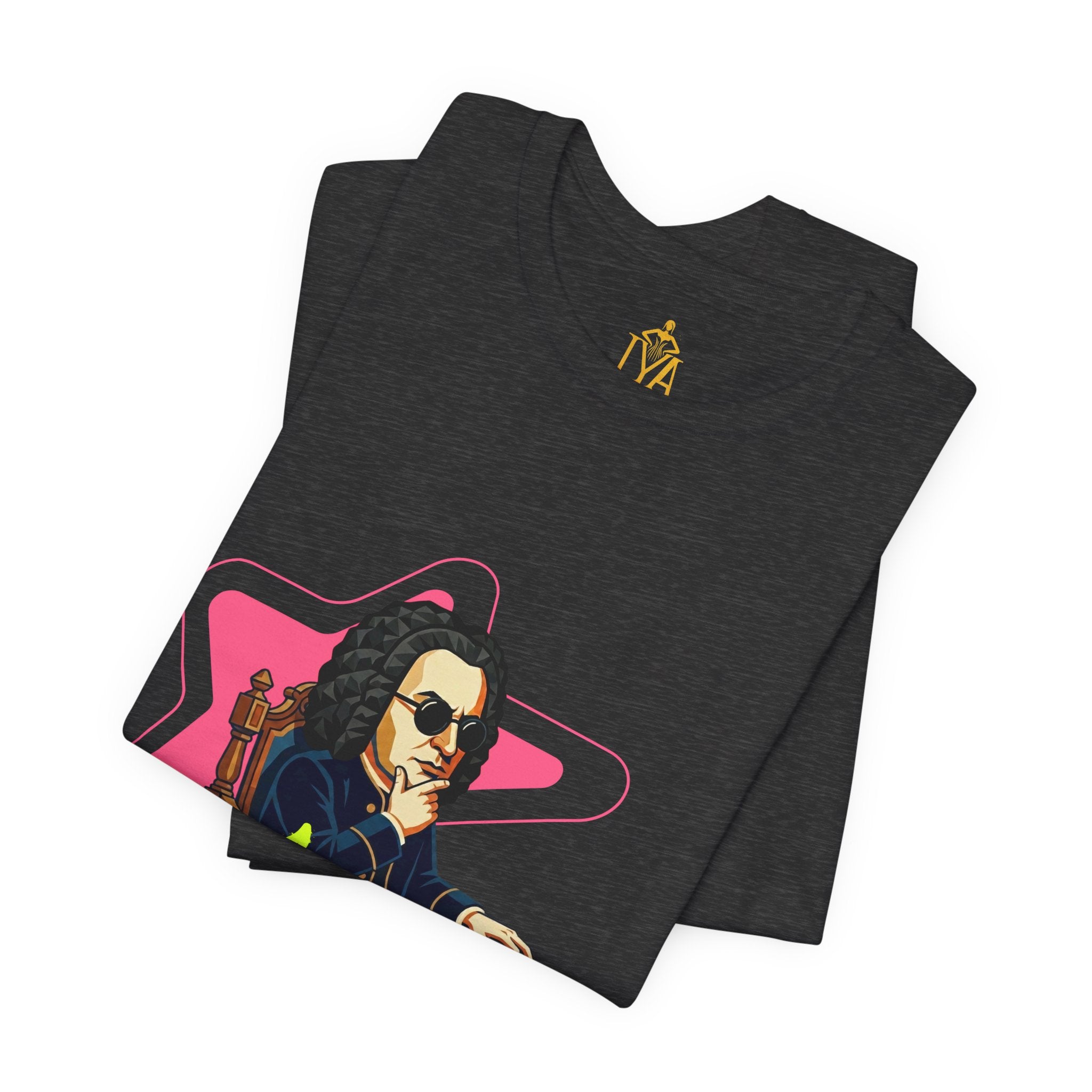 Women's Cotton T-Shirt "Visual Fugue" (Urban Style)