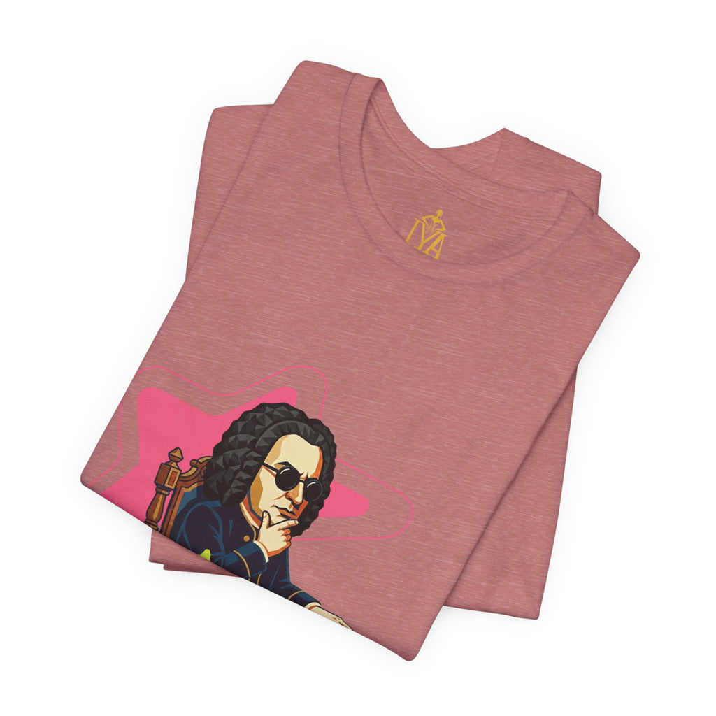 Women's Cotton T-Shirt "Visual Fugue" (Urban Style in various colors)