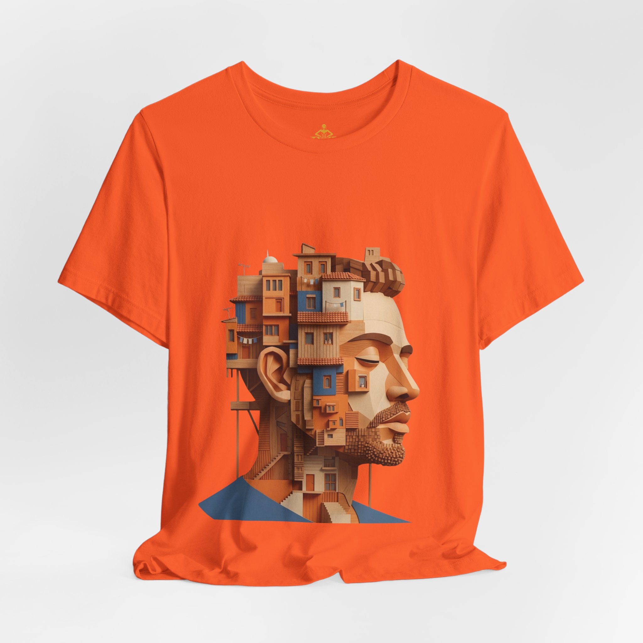 Men's Premium Cotton T-Shirt – "Urban Mind"