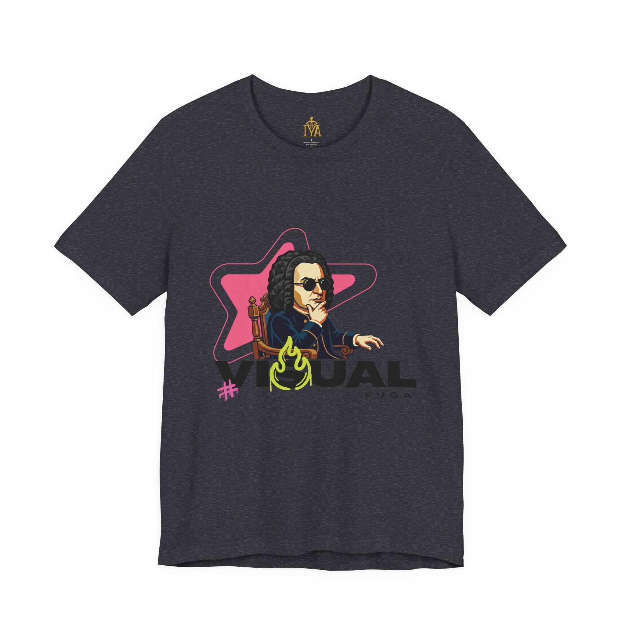 Women's Cotton T-Shirt "Visual Fugue" (Urban Style in various colors)