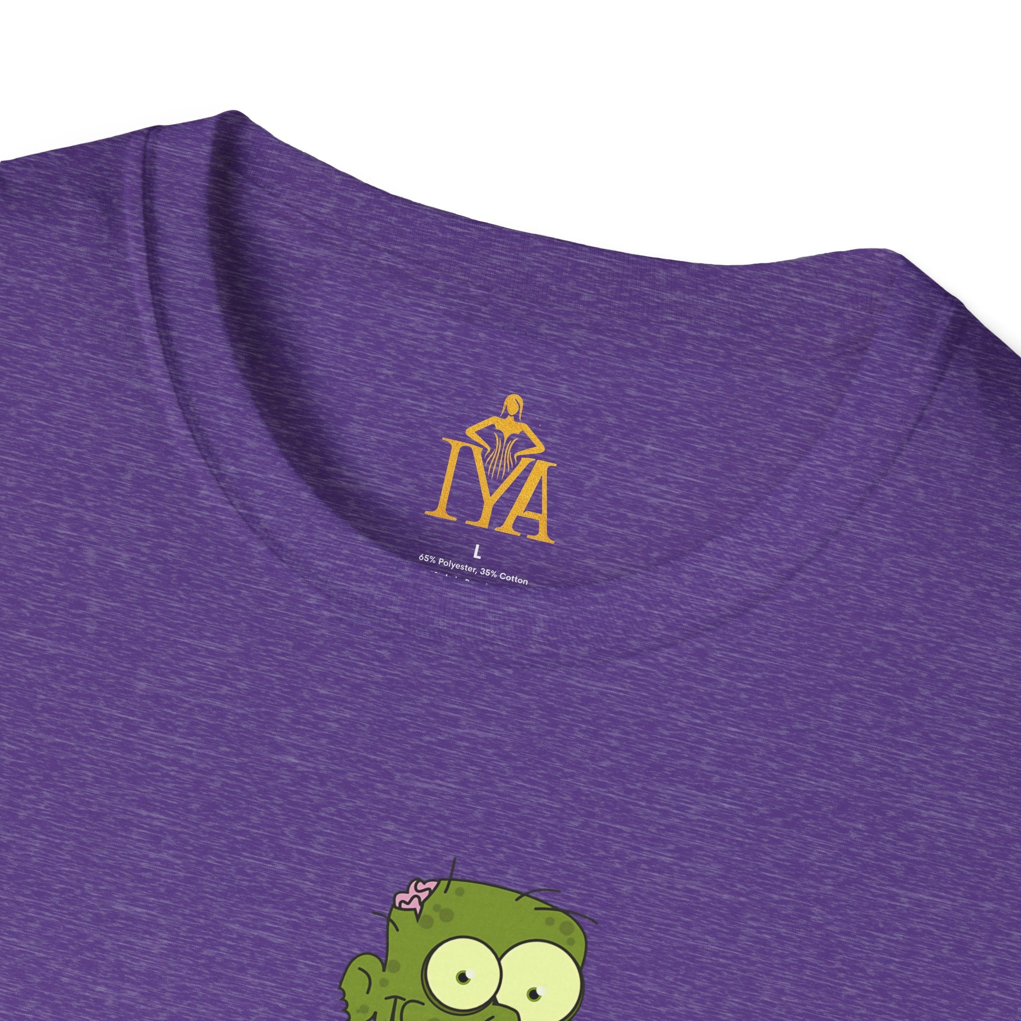 Men's T-Shirt With Zombie Graphic