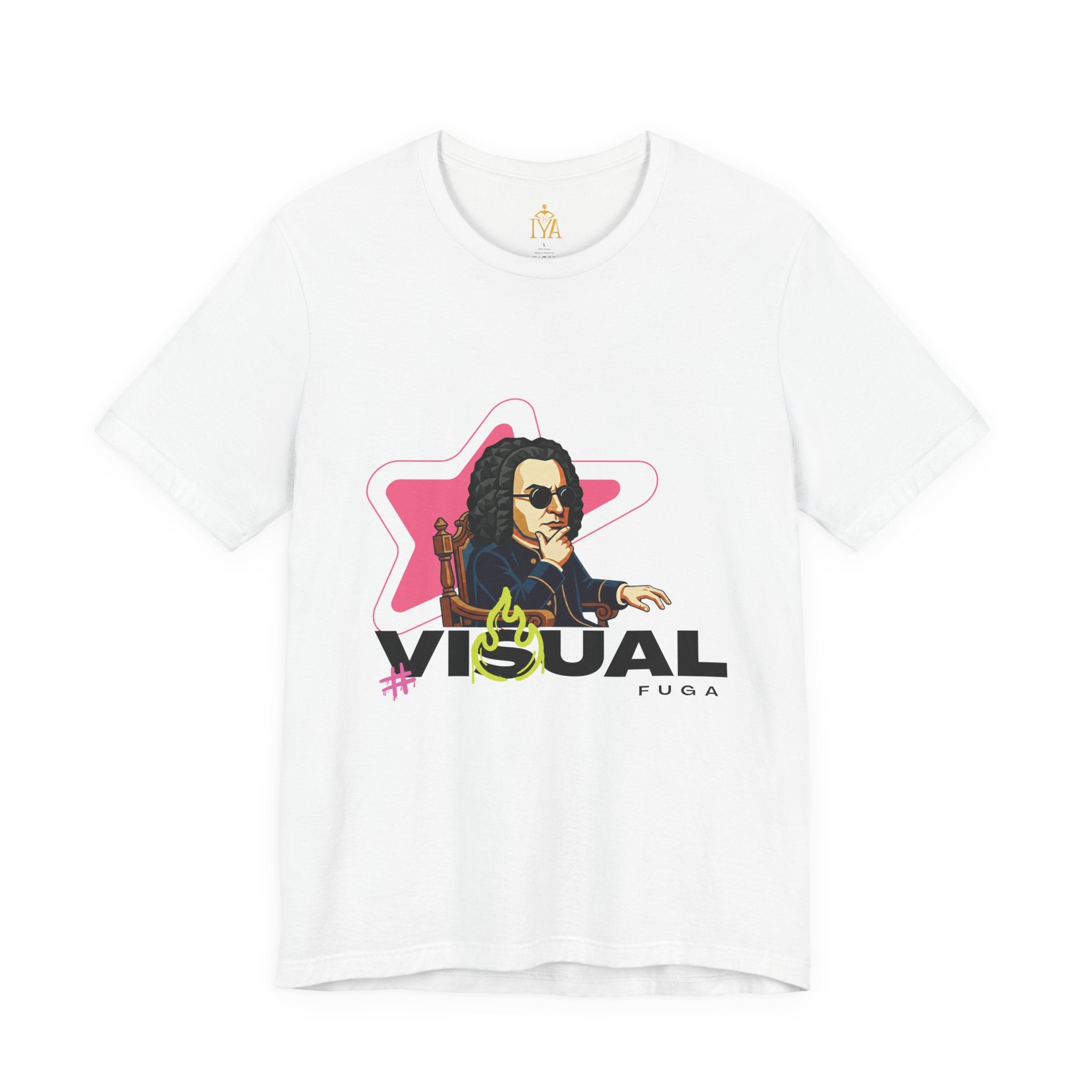 Women's Cotton T-Shirt "Visual Fugue" (Urban Style in various colors)