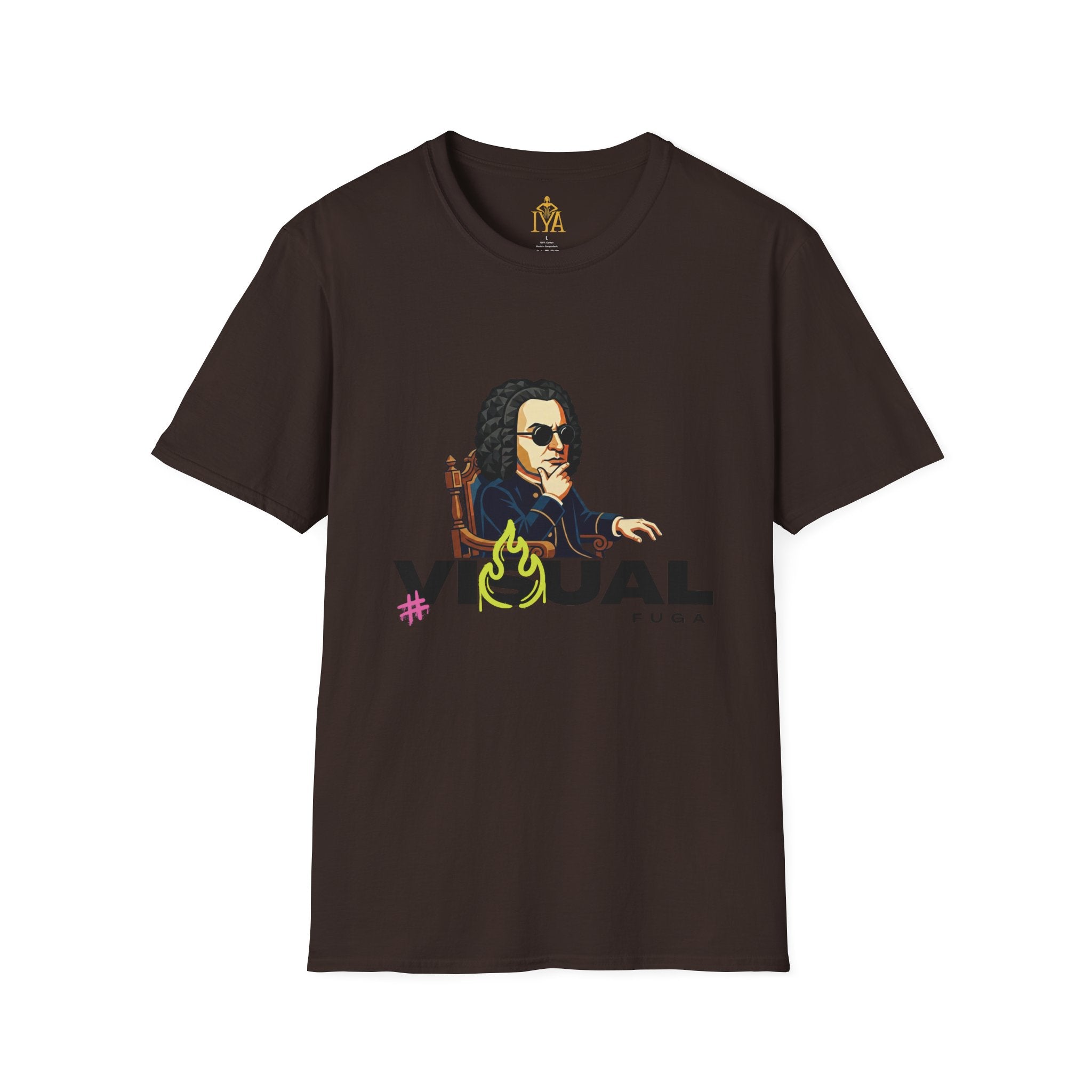 Men's Premium Cotton T-Shirt – Visual Fugue (Baroque Revolt in various colors)