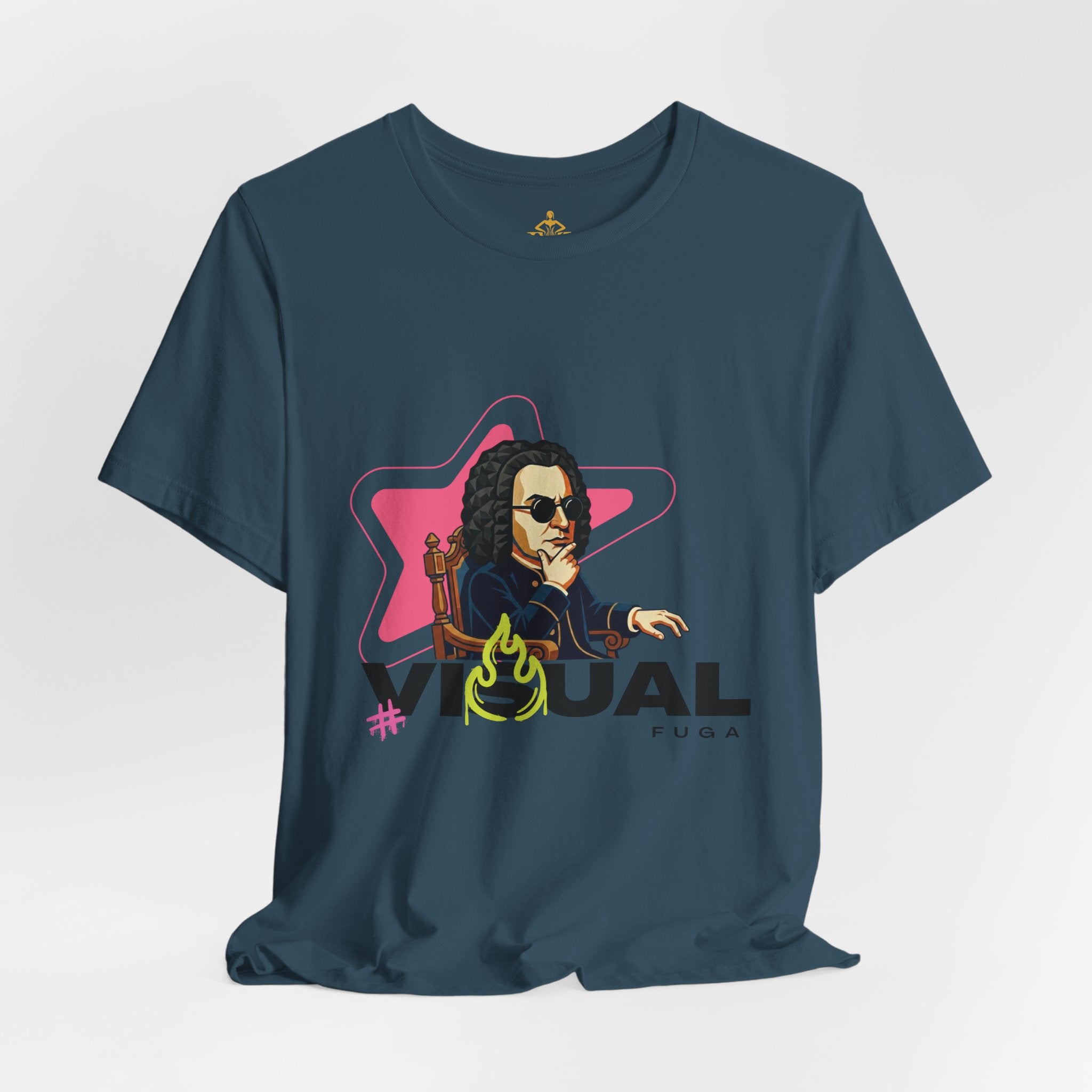 Women's Cotton T-Shirt "Visual Fugue" (Urban Style in various colors)