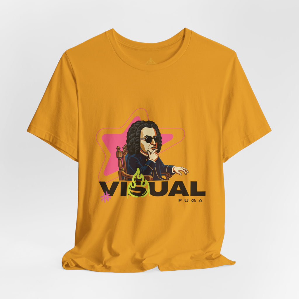 Women's Cotton T-Shirt "Visual Fugue" (Urban Style in various colors)