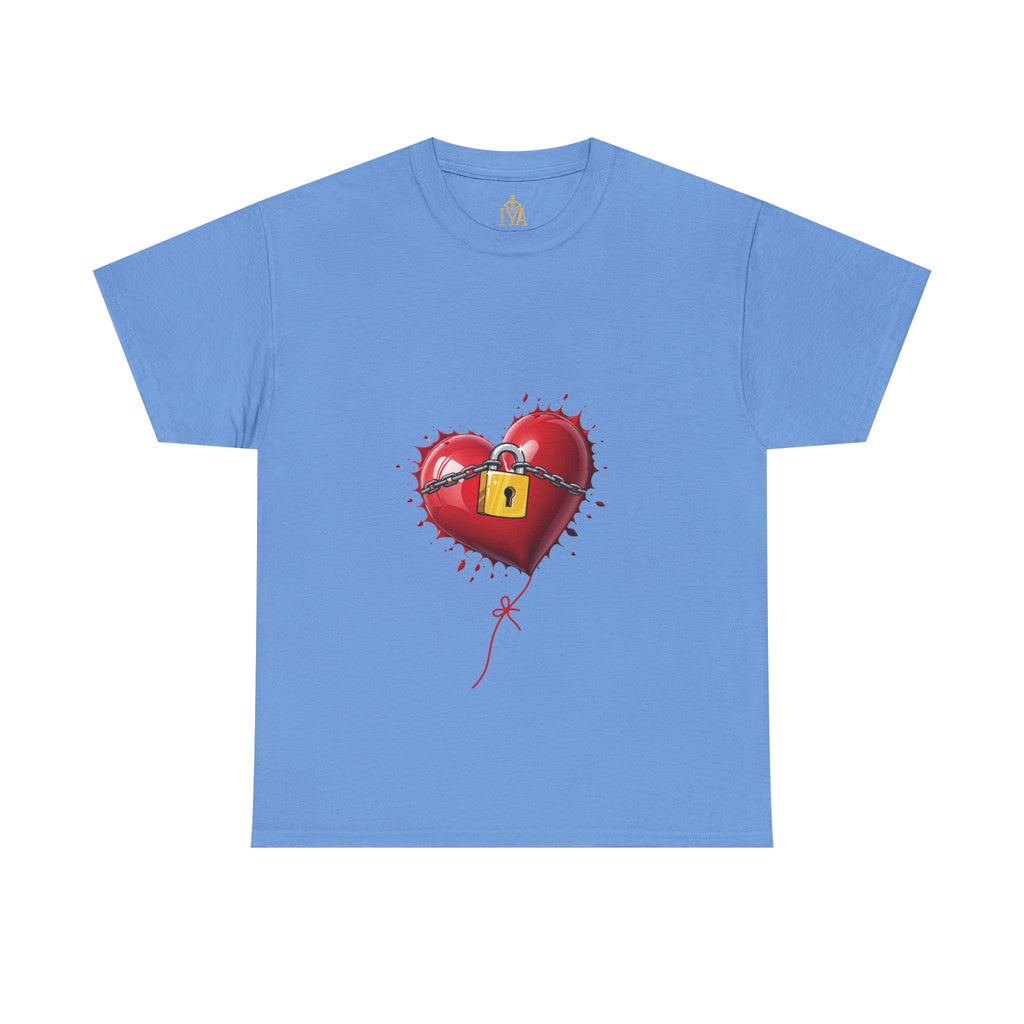 Heart Under Lock and Key – Valentine's Day T-Shirt