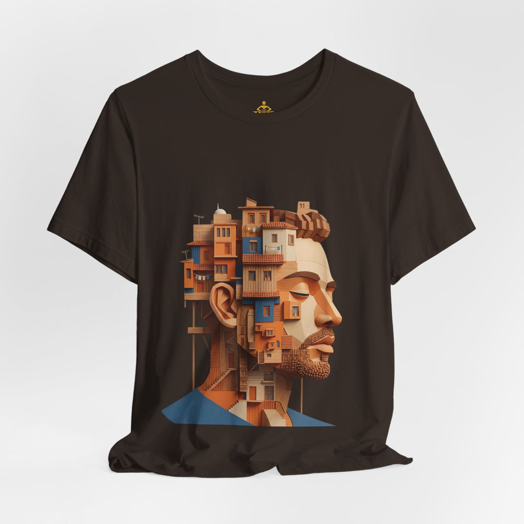 Men's Premium Cotton T-Shirt – "Urban Mind"