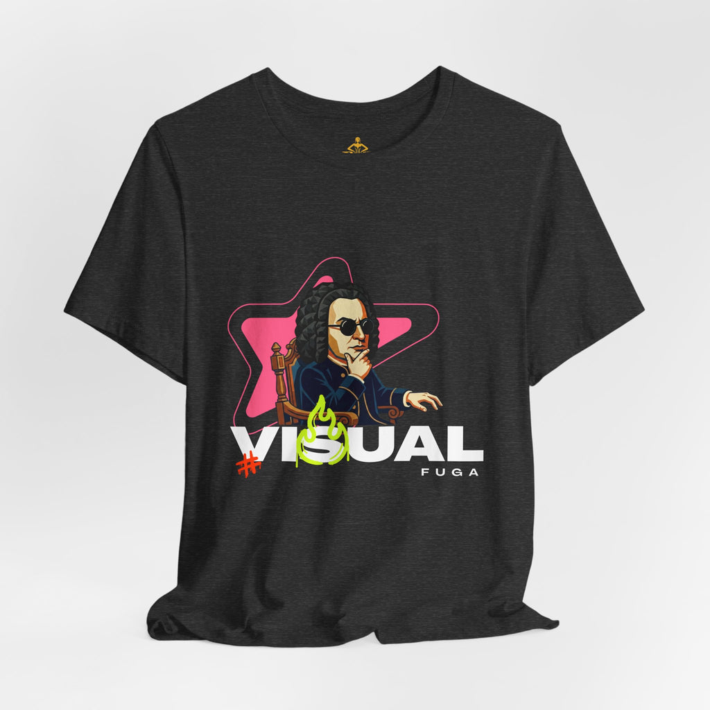 Women's Cotton T-Shirt "Visual Fugue" (Urban Style)