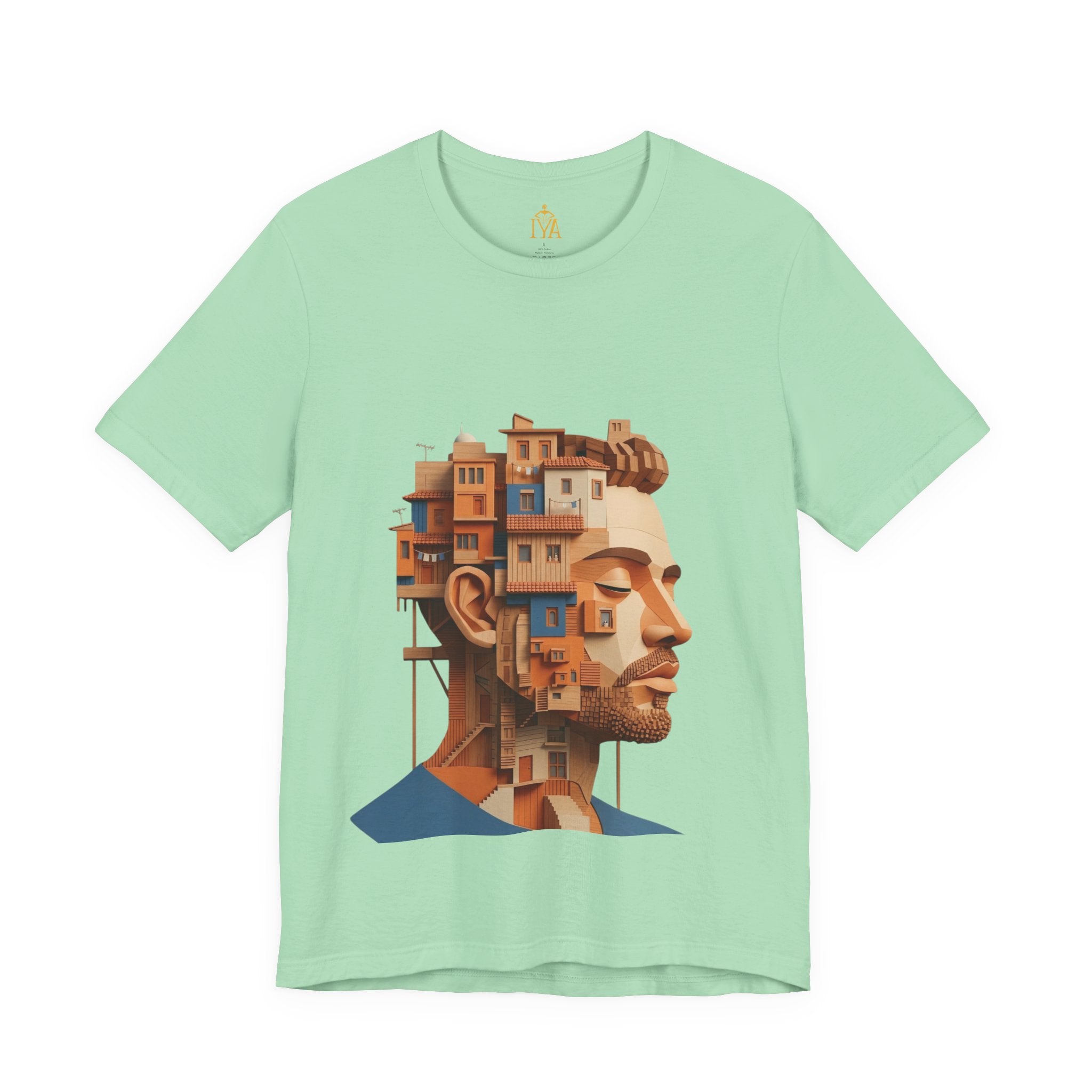 Men's Premium Cotton T-Shirt – "Urban Mind"