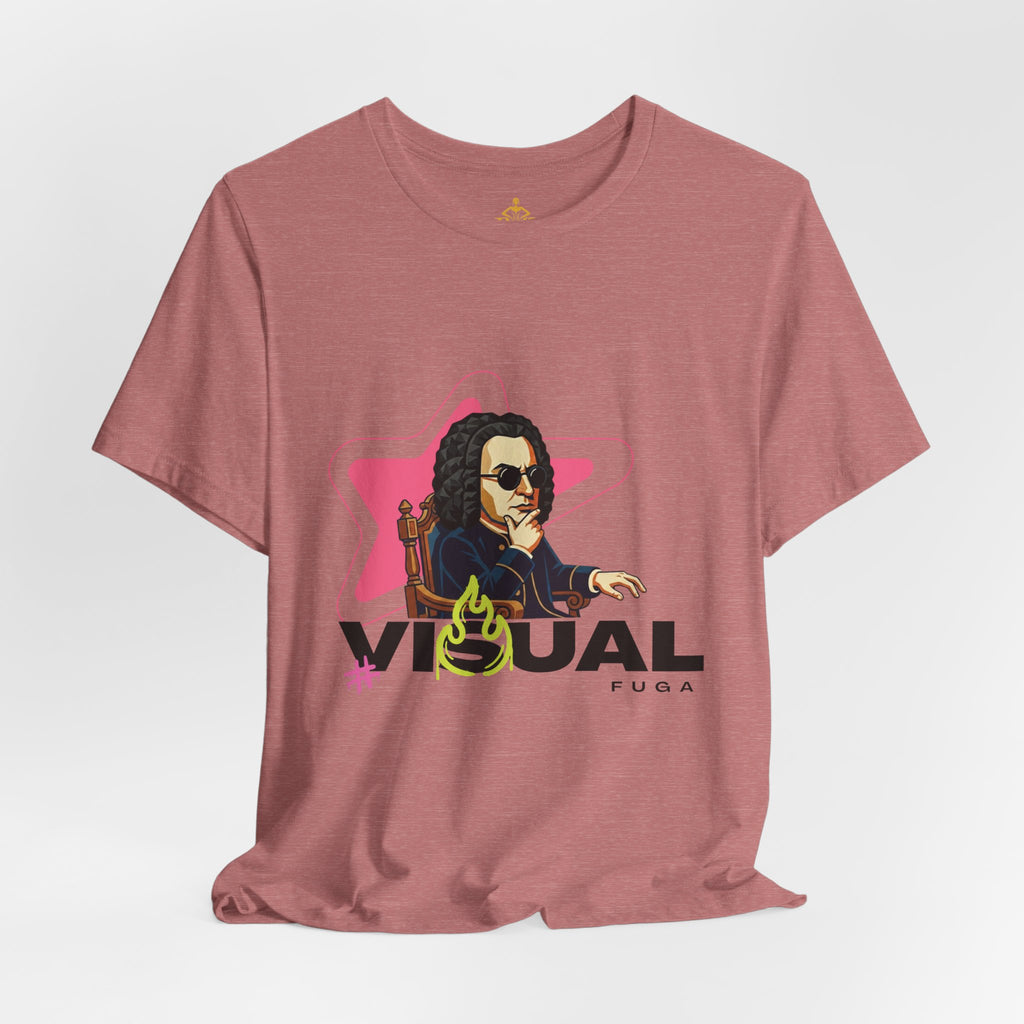 Women's Cotton T-Shirt "Visual Fugue" (Urban Style in various colors)