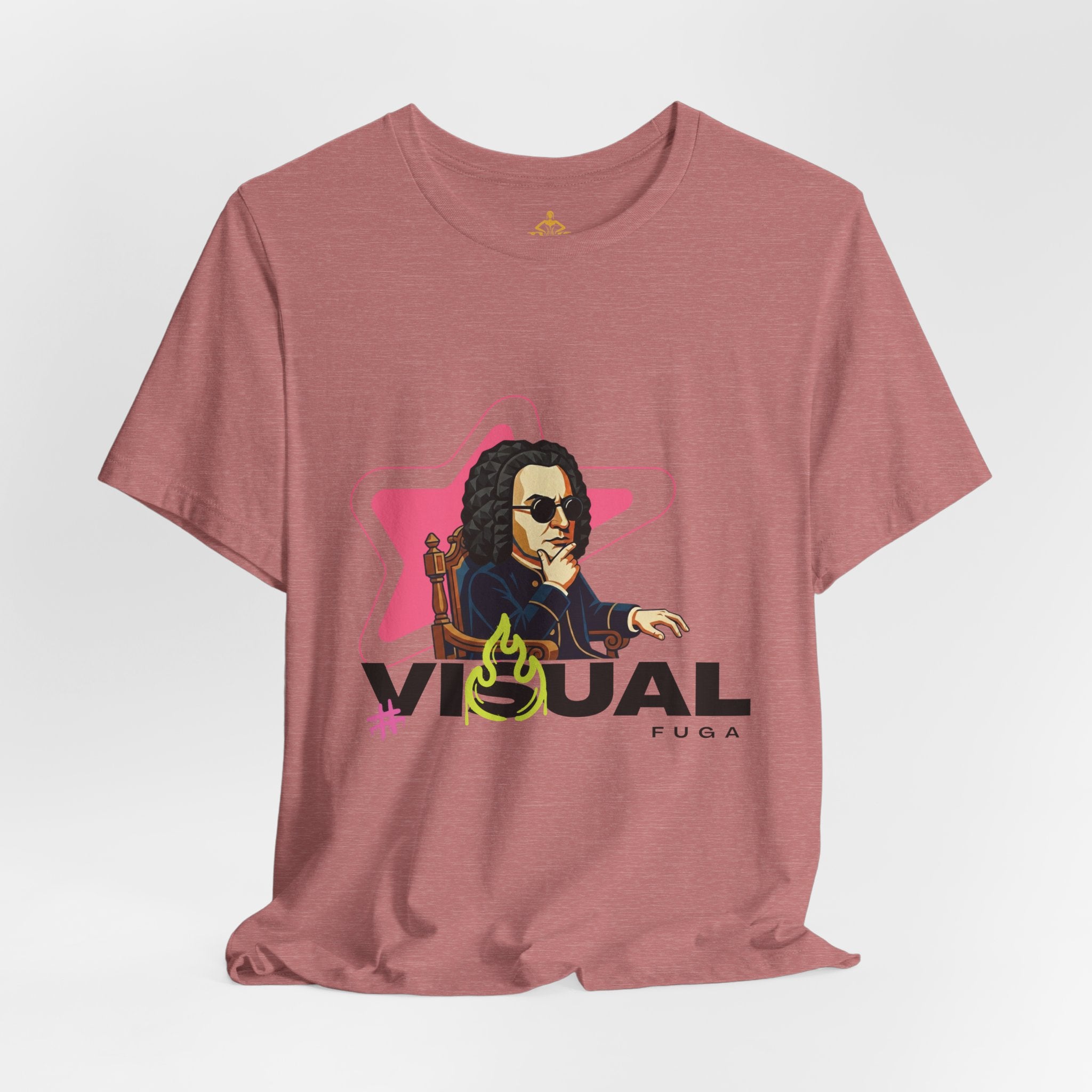 Women's Cotton T-Shirt "Visual Fugue" (Urban Style in various colors)