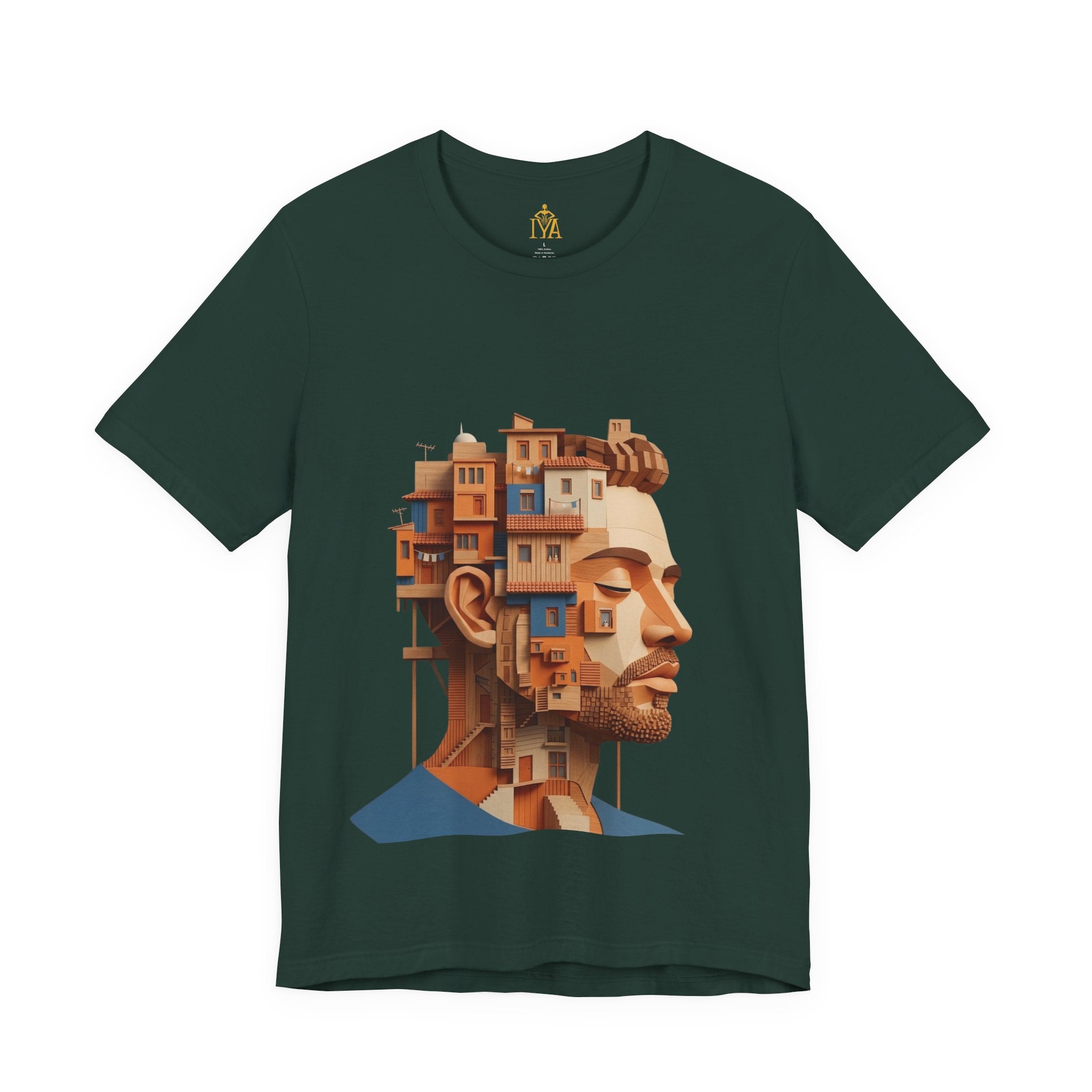 Men's Premium Cotton T-Shirt – "Urban Mind"