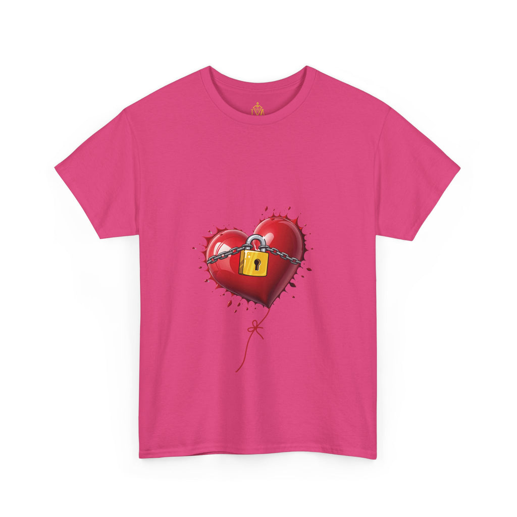 Heart Under Lock and Key – Valentine's Day T-Shirt