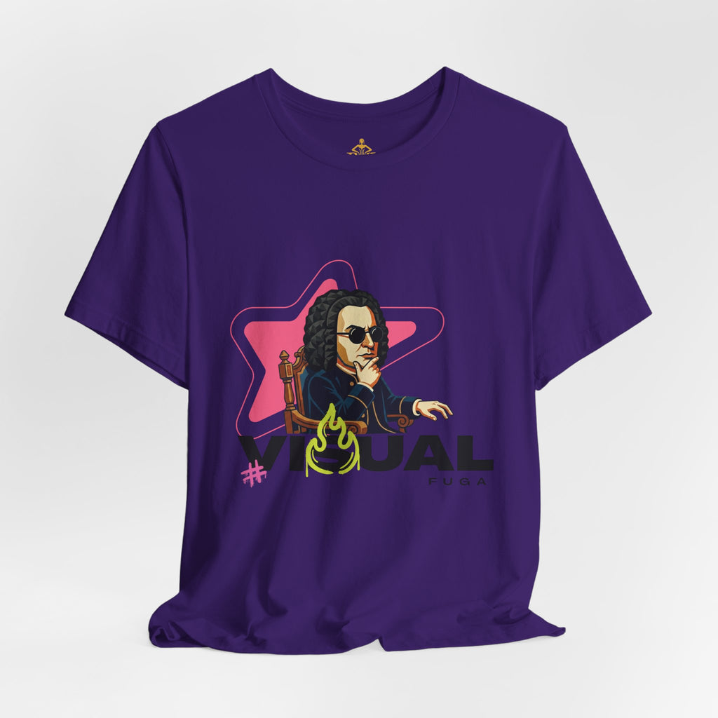 Women's Cotton T-Shirt "Visual Fugue" (Urban Style in various colors)