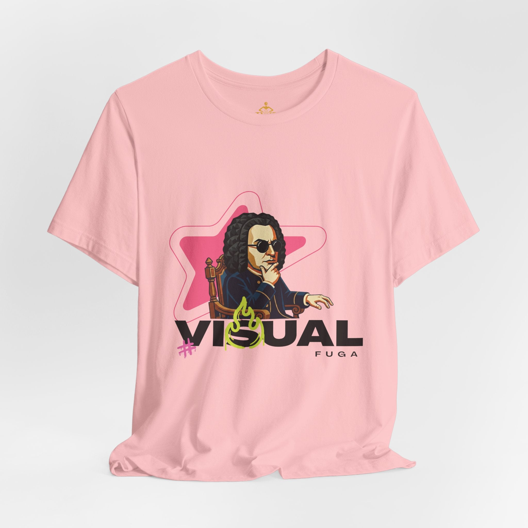 Women's Cotton T-Shirt "Visual Fugue" (Urban Style in various colors)