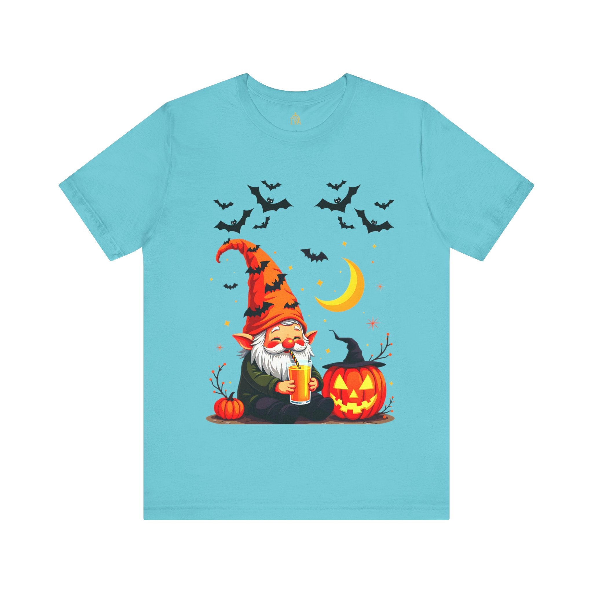 Women's cotton T-shirt "Happy Halloween"