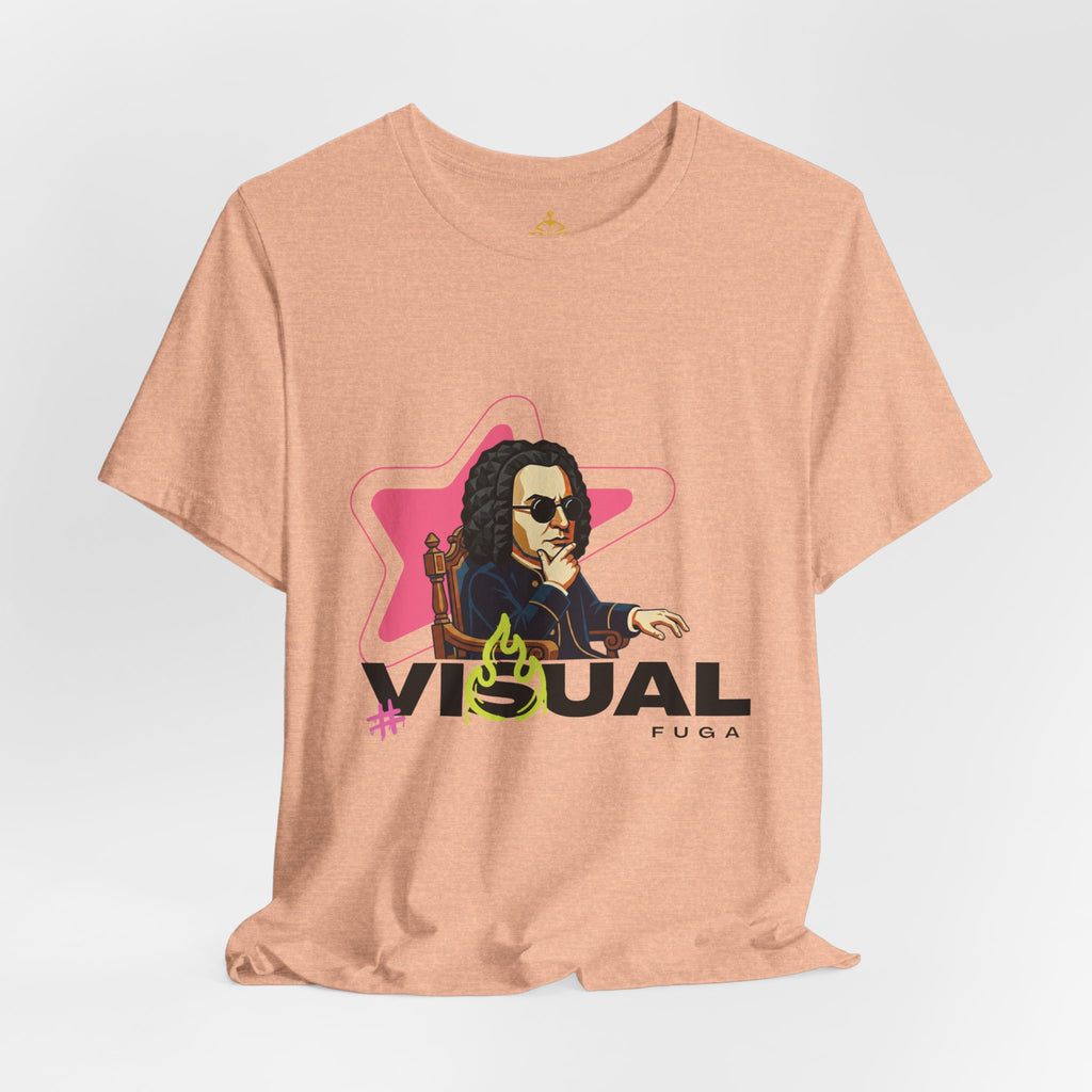 Women's Cotton T-Shirt "Visual Fugue" (Urban Style in various colors)