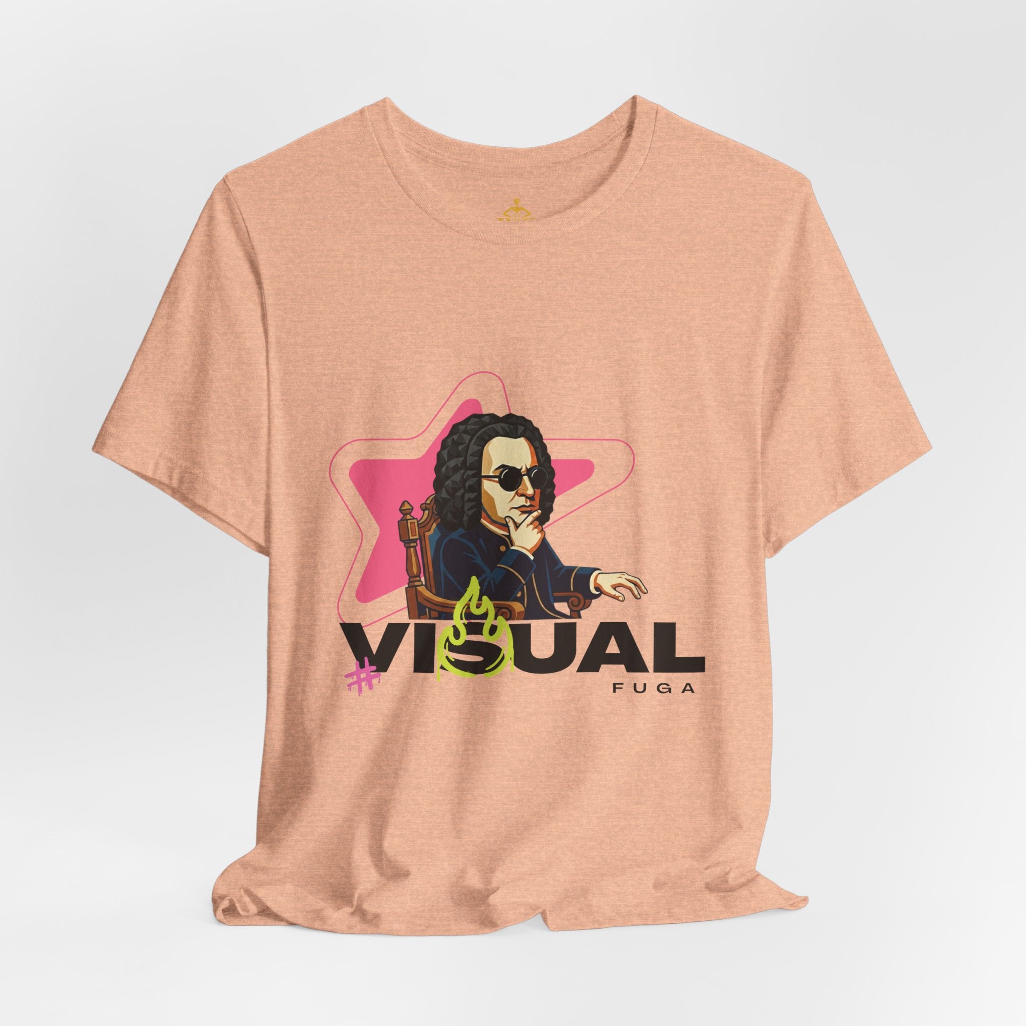 Women's Cotton T-Shirt "Visual Fugue" (Urban Style in various colors)