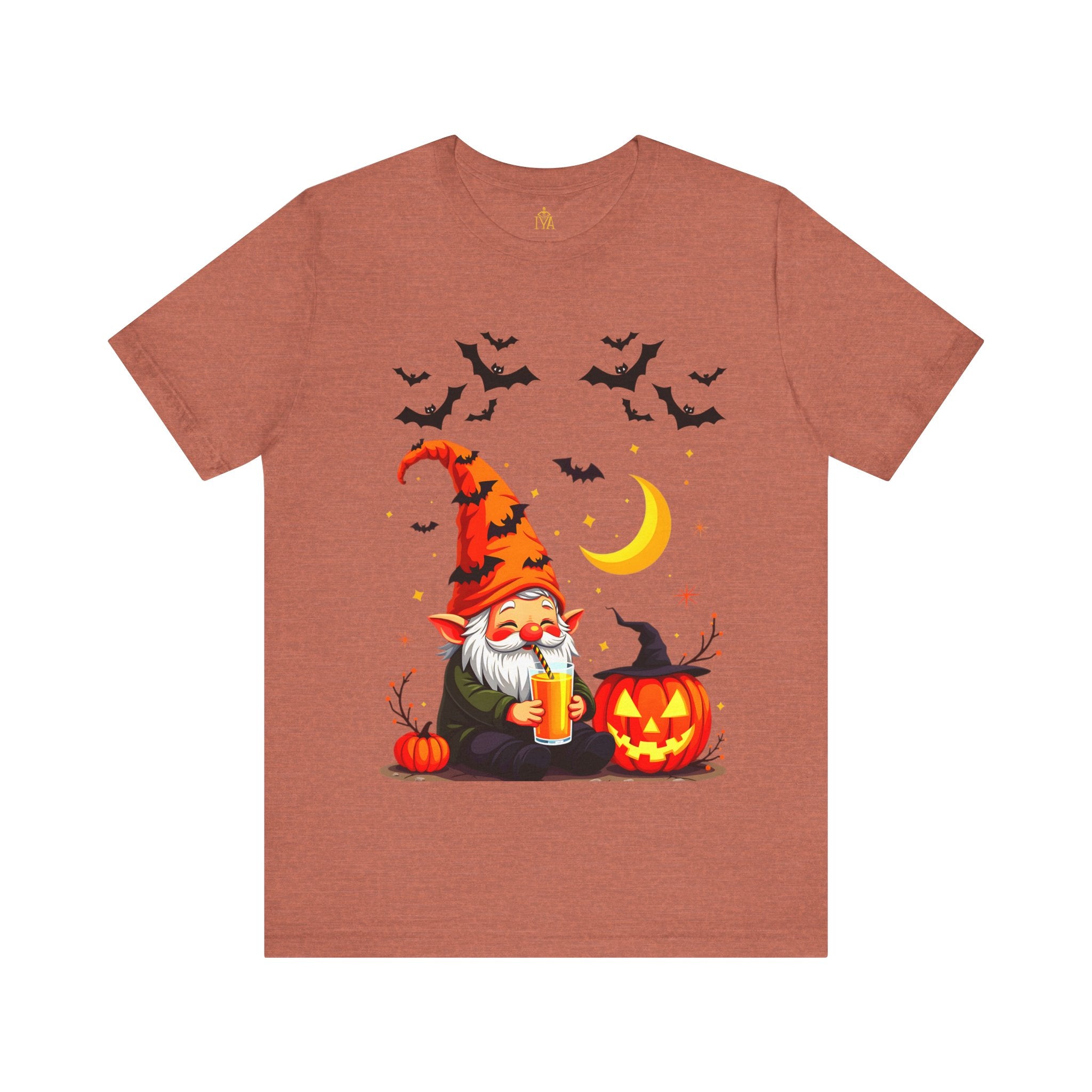 Women's cotton T-shirt "Happy Halloween"