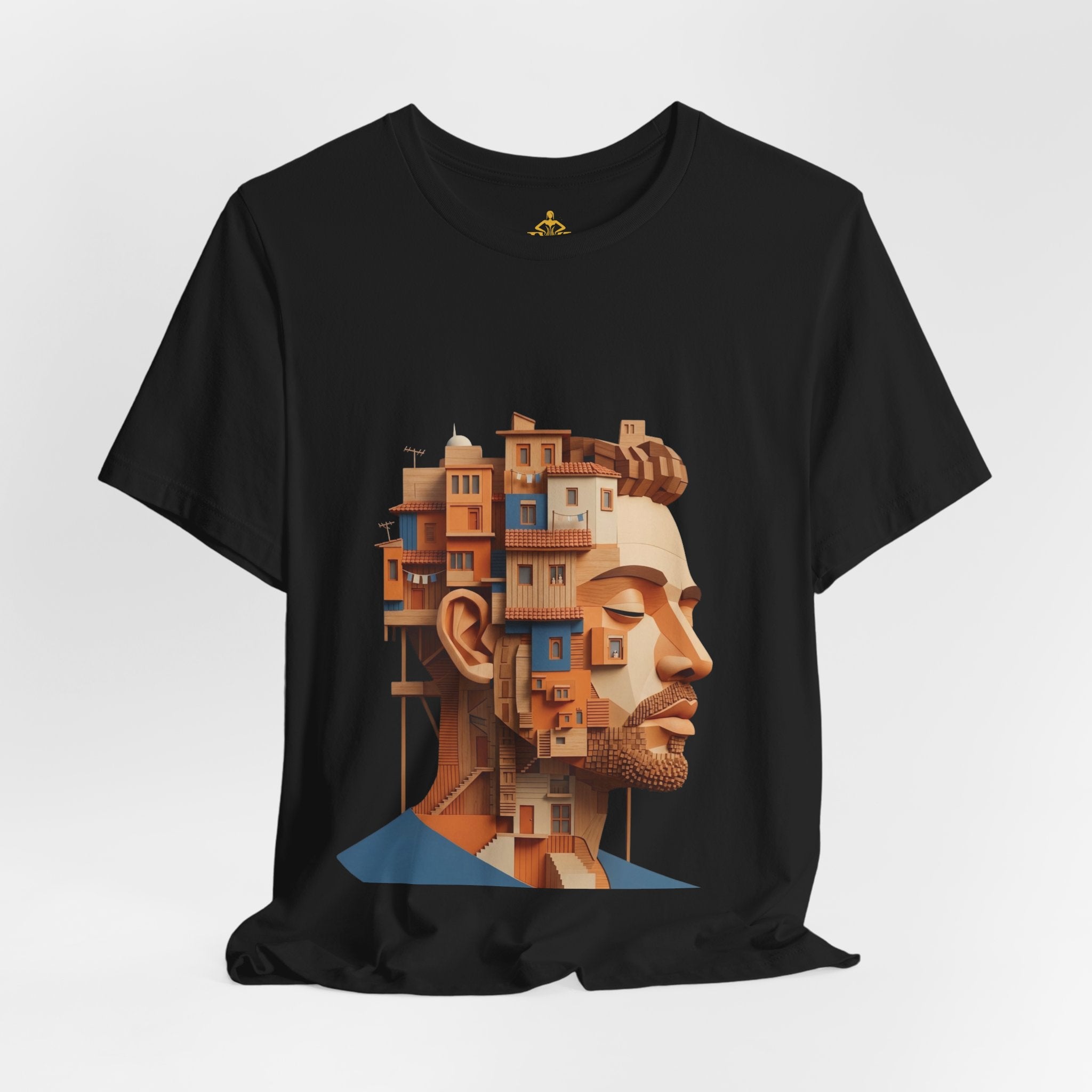 Men's Premium Cotton T-Shirt – "Urban Mind"